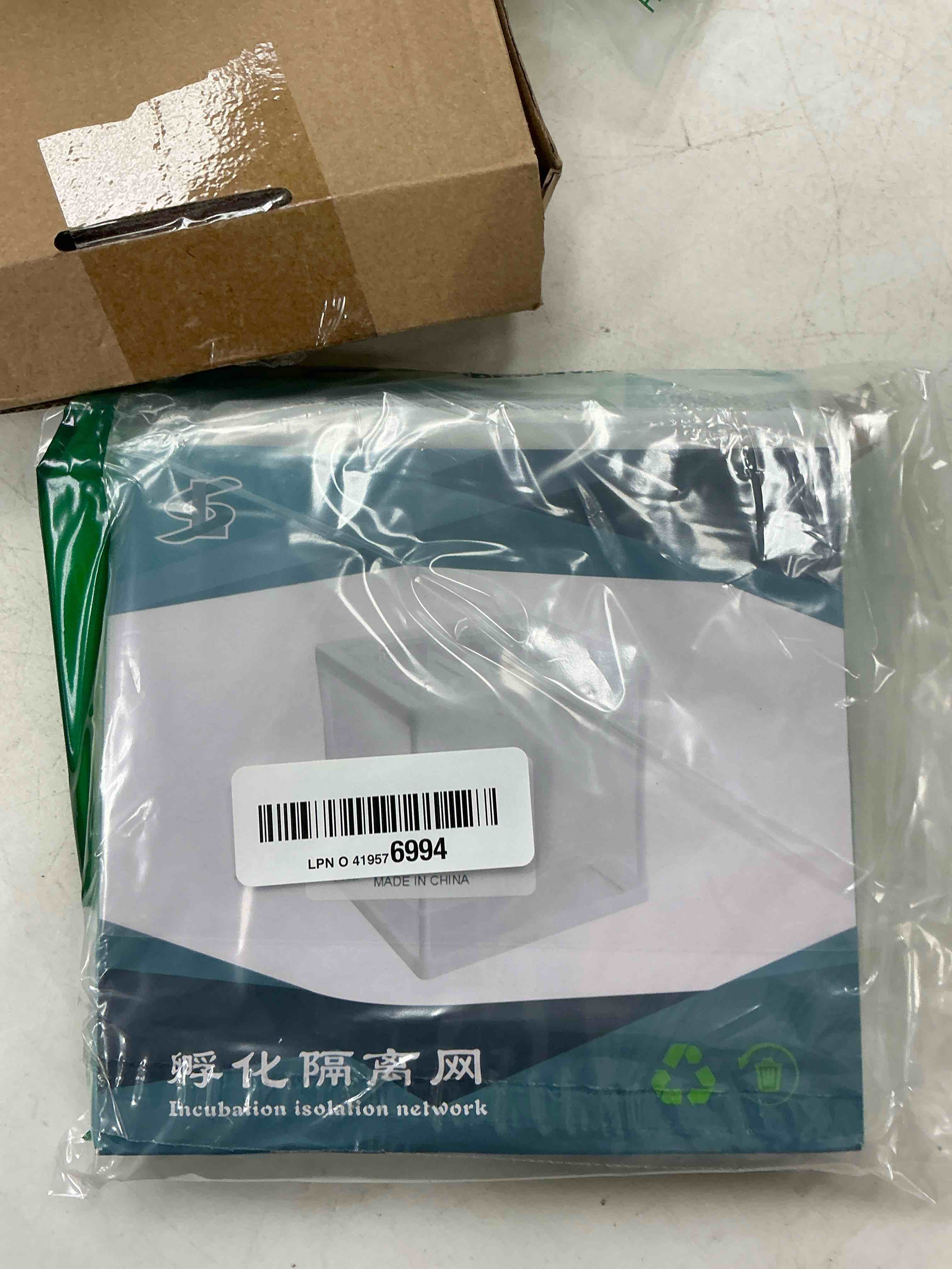 Condition photo showing Good Condition for White Nylon Mesh Fish Fry Hatchery Breeder Box Separation Net by XMHF