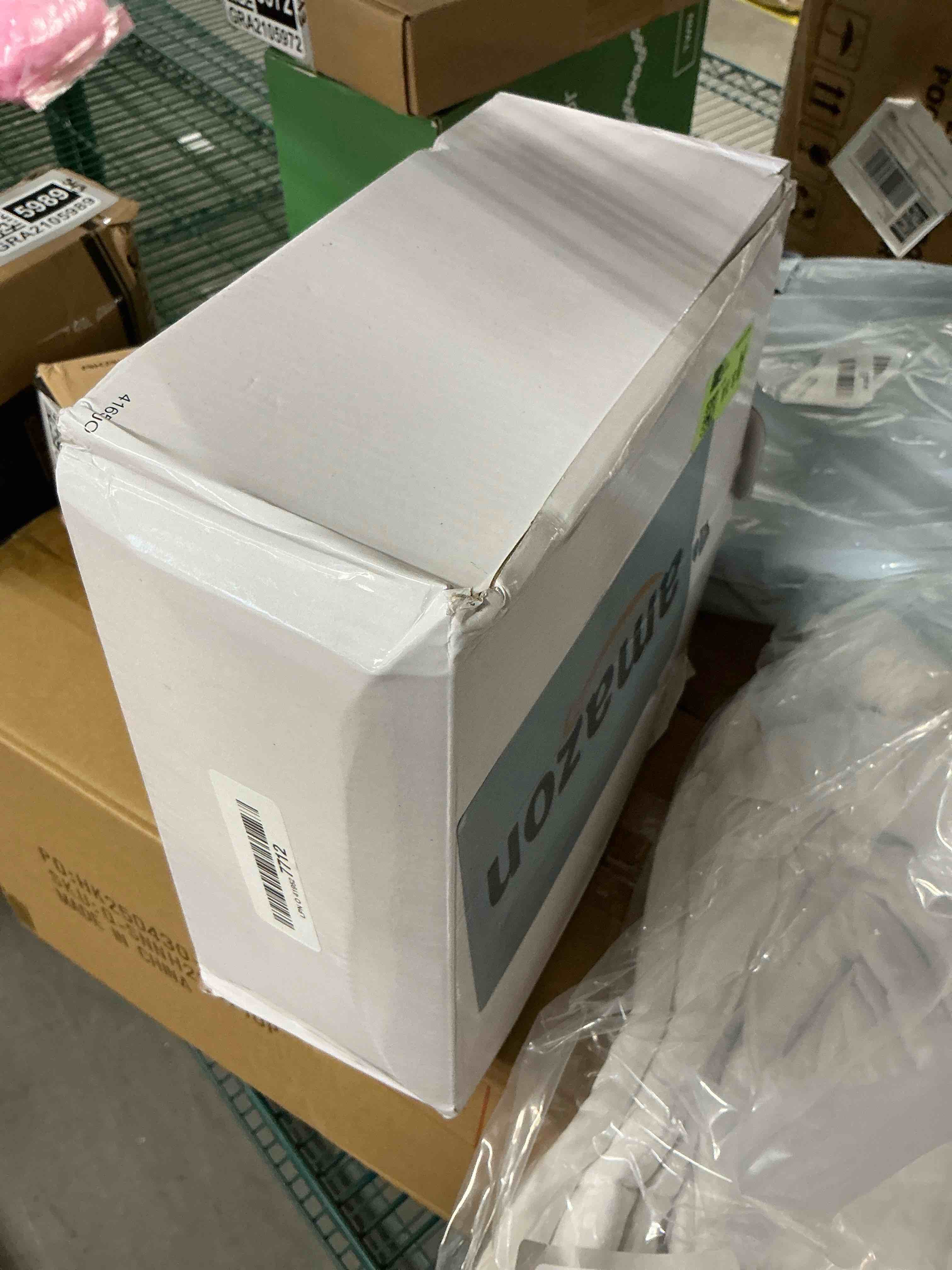 Condition photo showing Good Condition for J.M.Deco Desktop Organizer and Storage for Office, Adjustable Double H Display, True Natural Stand Shelf, Desktop Organizer (White)