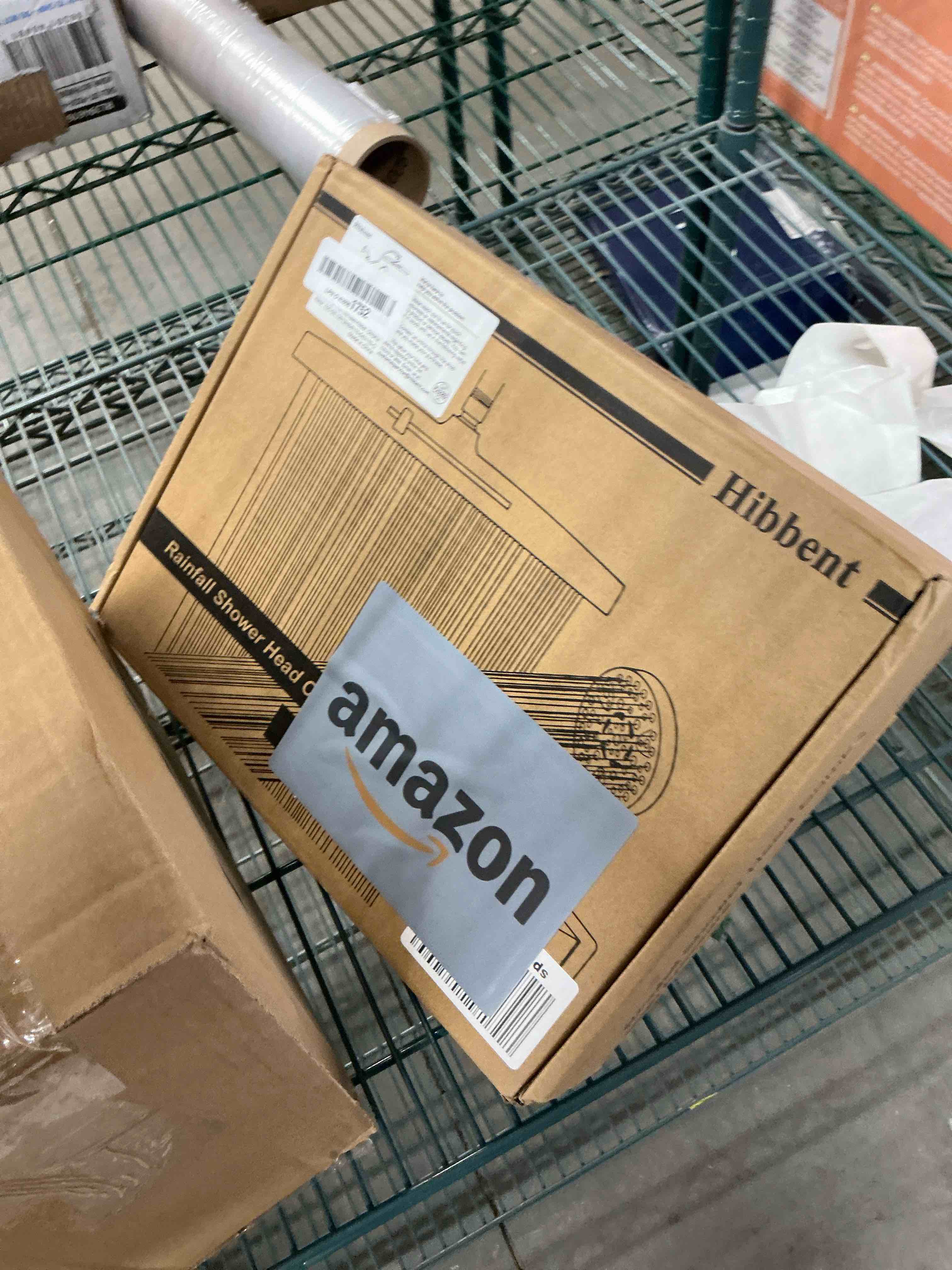 Condition photo showing Good Condition for Hibbent Upgraded 5-spray 13'' Shower Head, High Pressure Rainfall Shower Head, Dual Showerhead Combo with 10-mode Handheld Spray, 12'' Adjustable Extension Arm, 71'' Hose, Showerhead Holder, Chrome