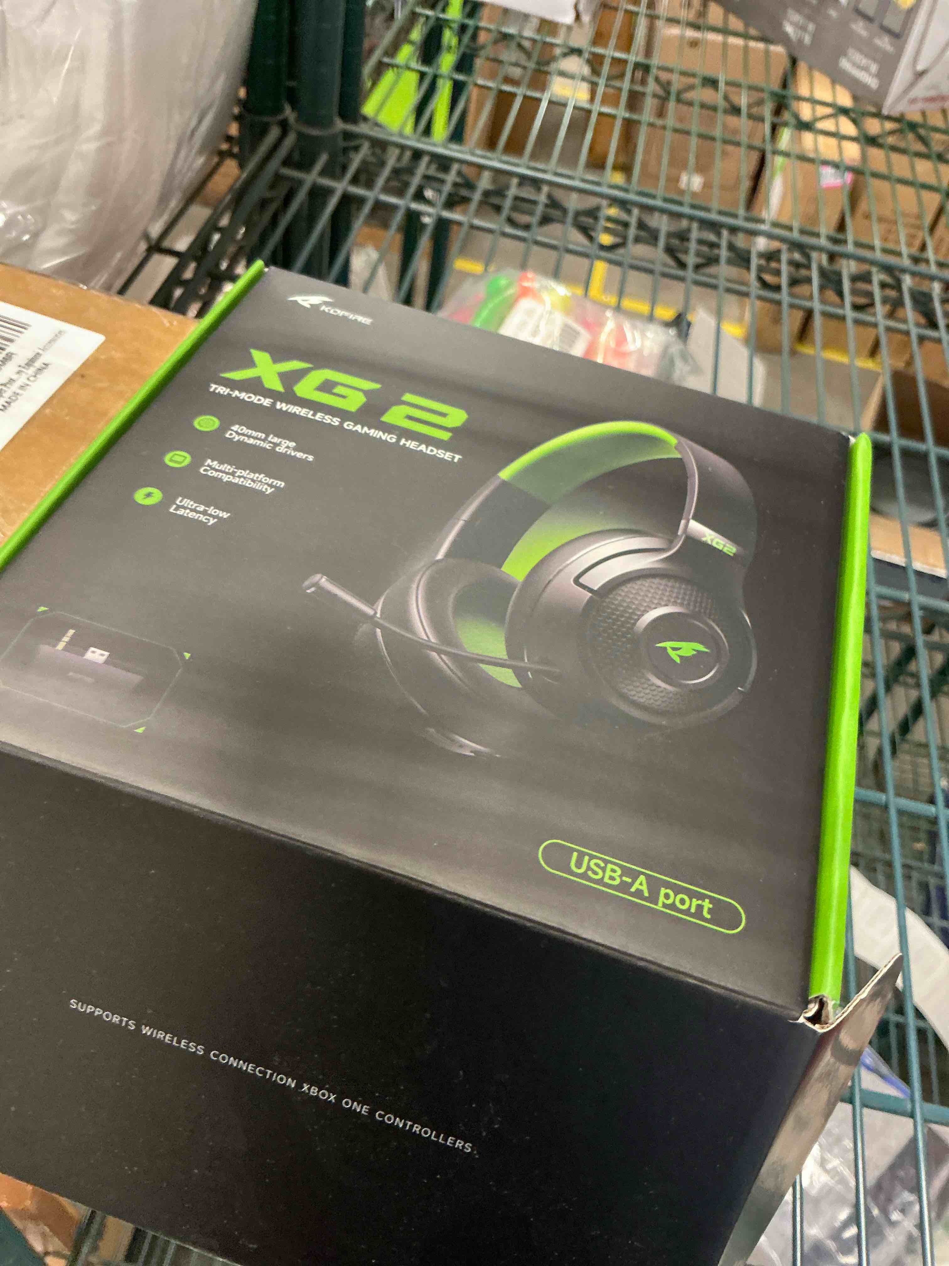 Condition photo showing New/Like New for Wireless Gaming Headset for XBOX Series X|S|One, PC, PS5, PS4, Mac, Switch, Gaming Headphones with 2.4GHz, Bluetooth 5.4, 40MM 3D Stereo Sound, 40H Battery, Retractable Noise Canceling Mic,3.5mm Wired
