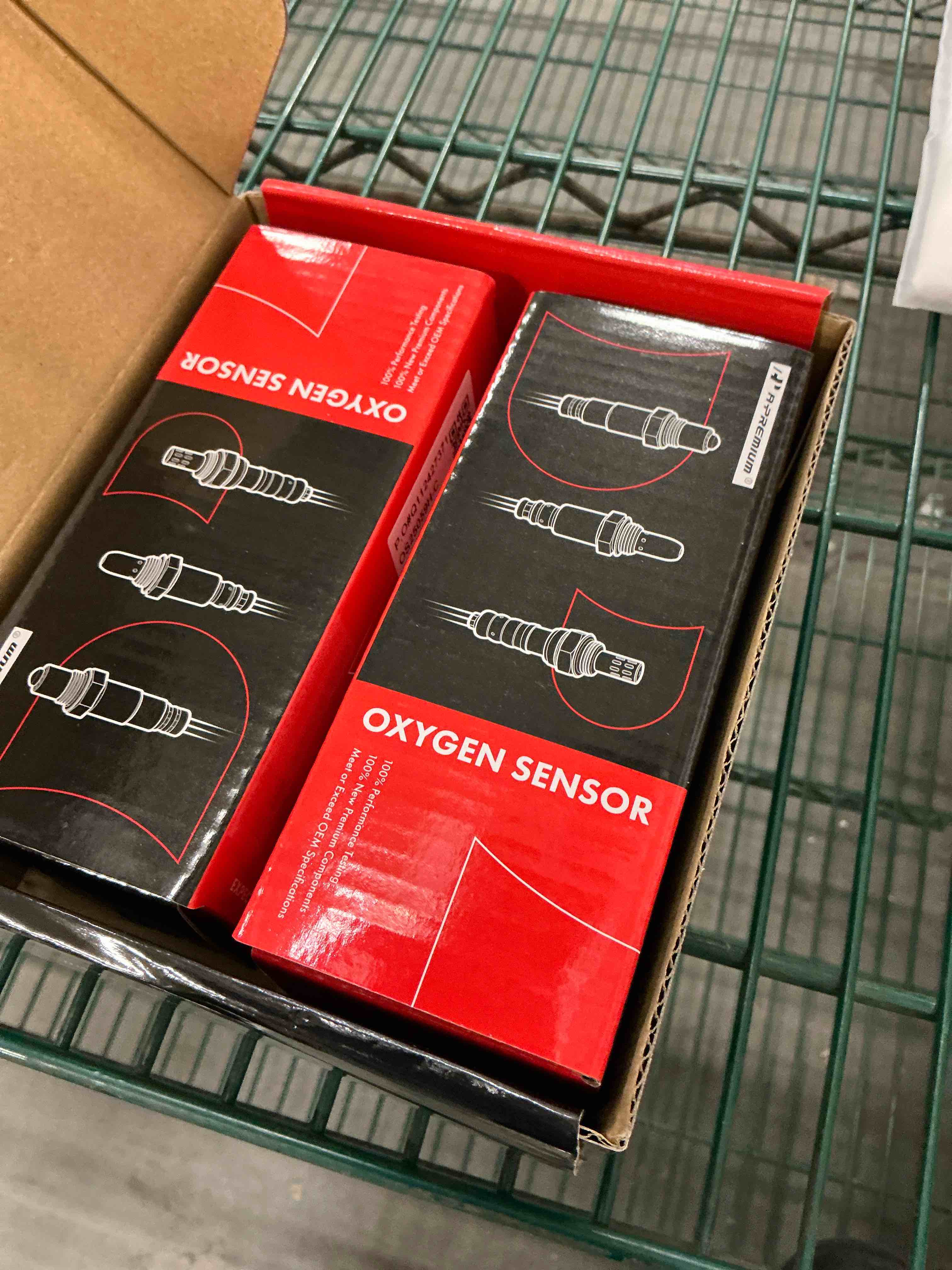 Condition photo showing New/Like New for A-Premium 2-PC O2 Oxygen Sensor Compatible with Honda & Acura Models - Accord, Crosstour, Odyssey, Pilot, Ridgeline, MDX, RDX, RL, RLX, TL, TLX, TSX, ZDX - Upstream Front and Rear