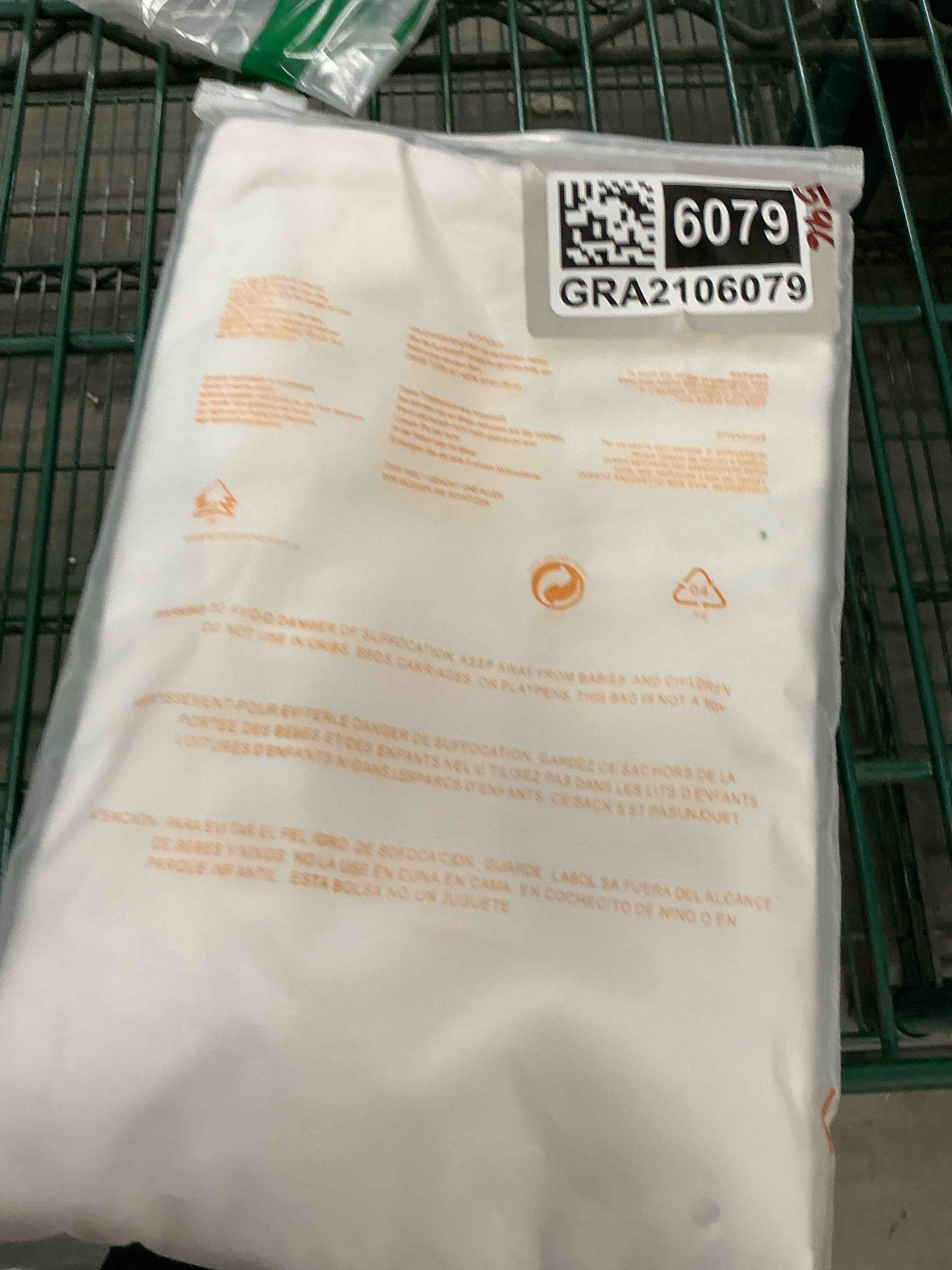 Condition photo showing New/Like New for Sunkifover Decorative Lumbar Pillow Covers 12x20 Inches, Soft Solid Rectangular Embroidered Rectangle Pillow Case with Let's Snuggle Saying for Bed, Bedroom (Color Grey)