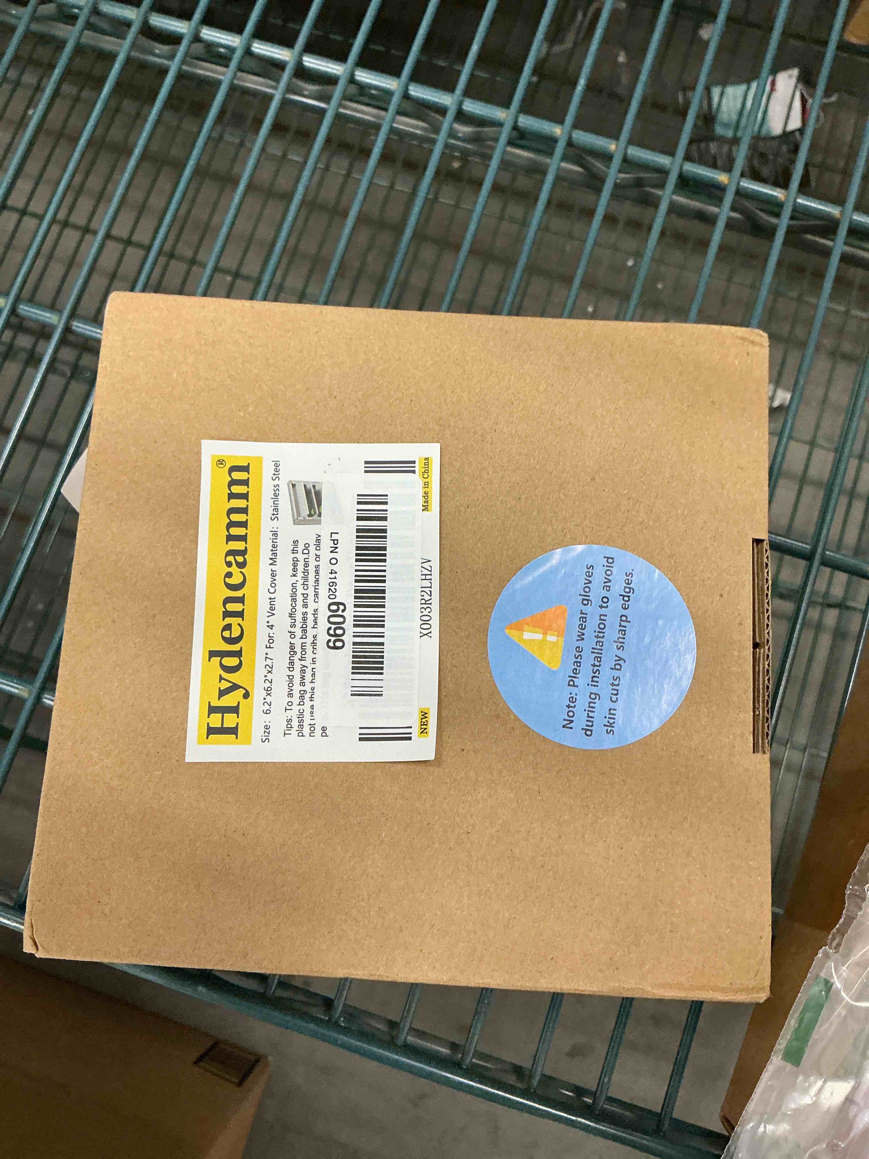 Condition photo showing New/Like New for 4" Upgrade Metal Dryer Vent Cover for House, Premium Stainless Steel Dryer Vent with 4 Screws Rubber Gasket, Best Exterior Wall Vent Cover with Louvre for Dryer Vents Range Hood Vent AC Vent 4 inch