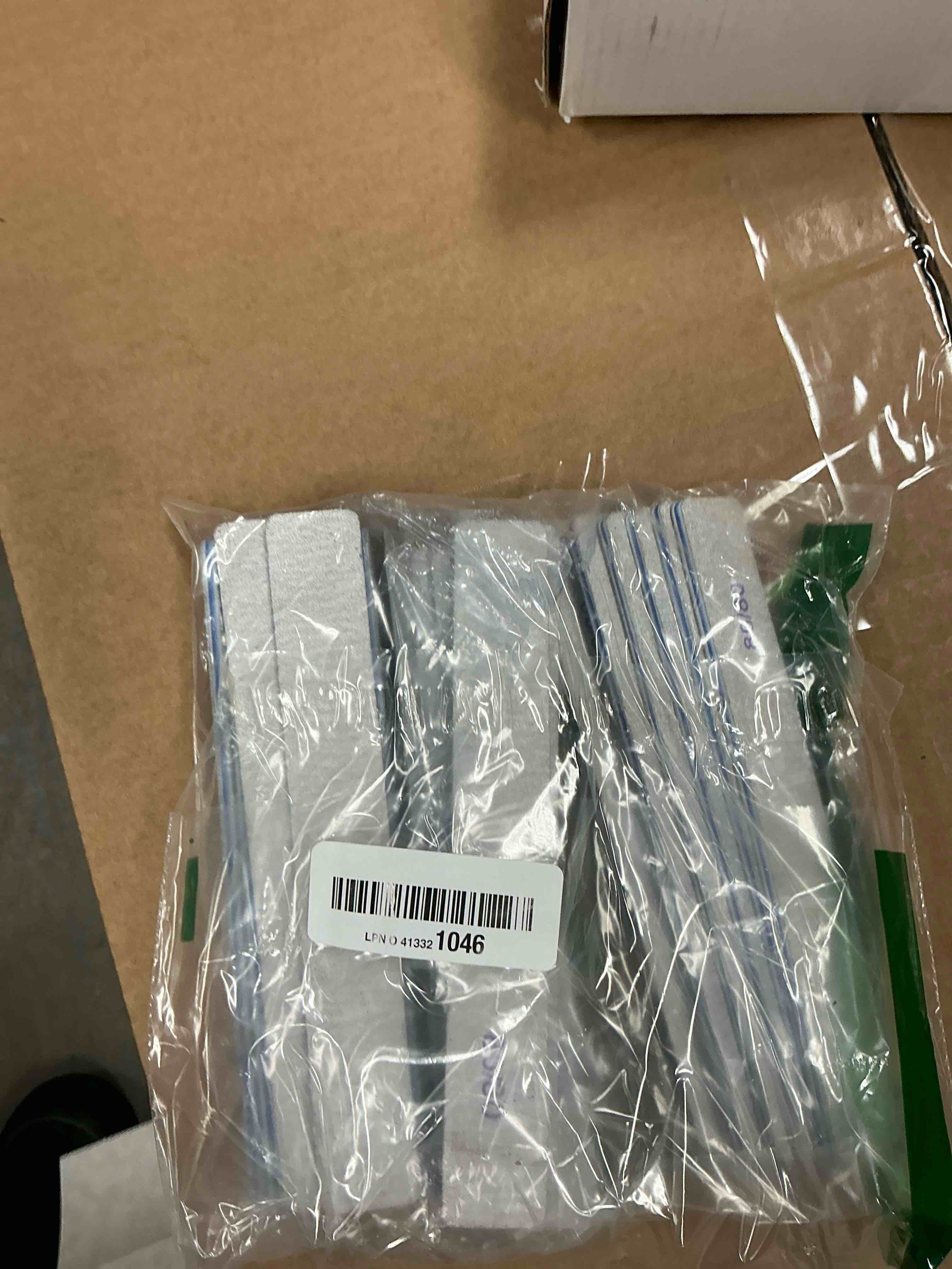 Condition photo showing New/Like New for 25 Count 80 Grit Rectangle Nail Files for Acrylic Nails, Reusable Buffering Files Double Sided Emery Boards for Nails