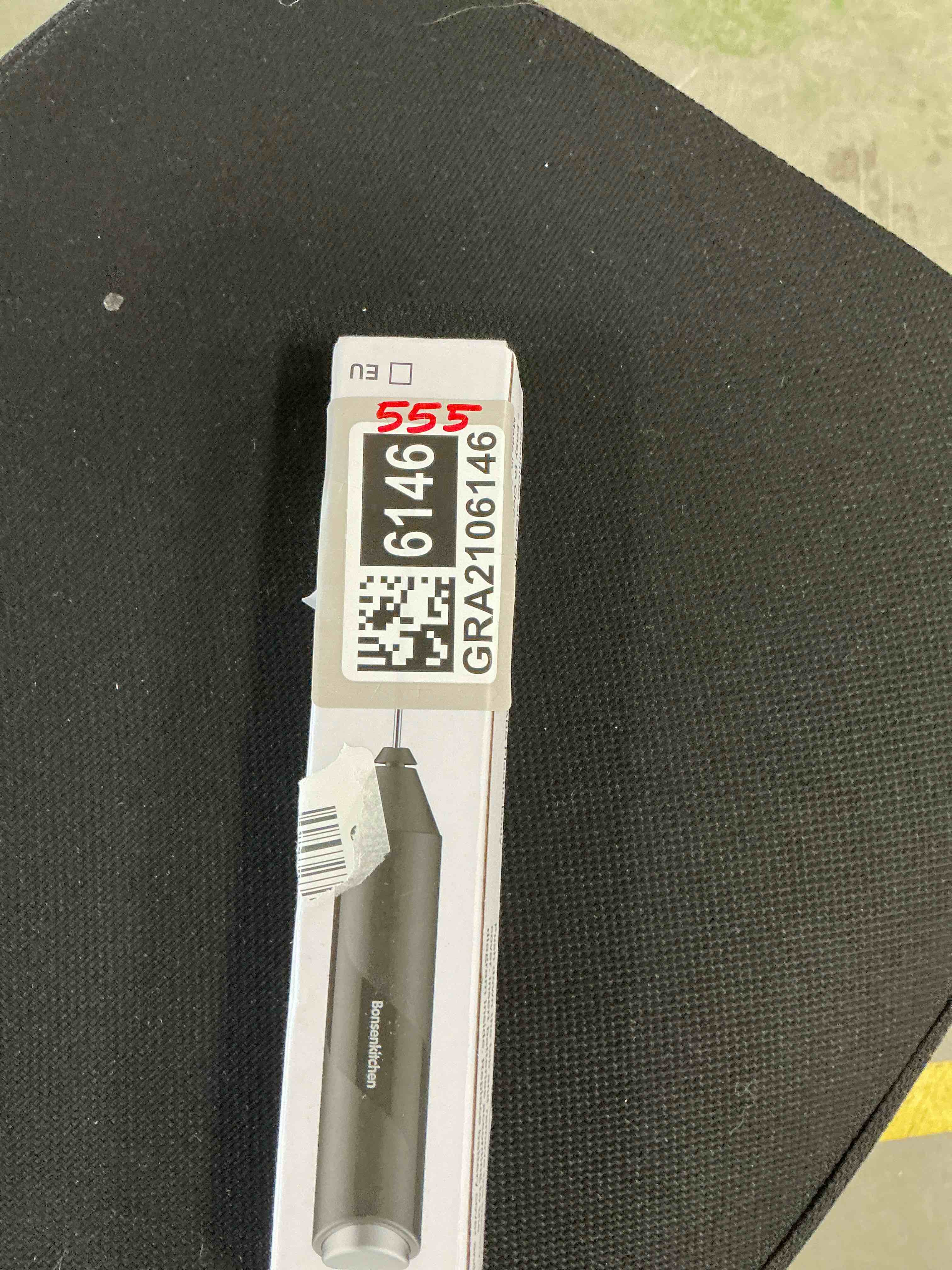 Condition photo showing New/Like New for Bonsenkitchen Electric Milk Frother Handheld, Portable Whisk Milk Foam Maker, Battery Operated Drink Hand Mixer for Coffee, Matcha, Electric Stirrer Coffee Mixer Wand