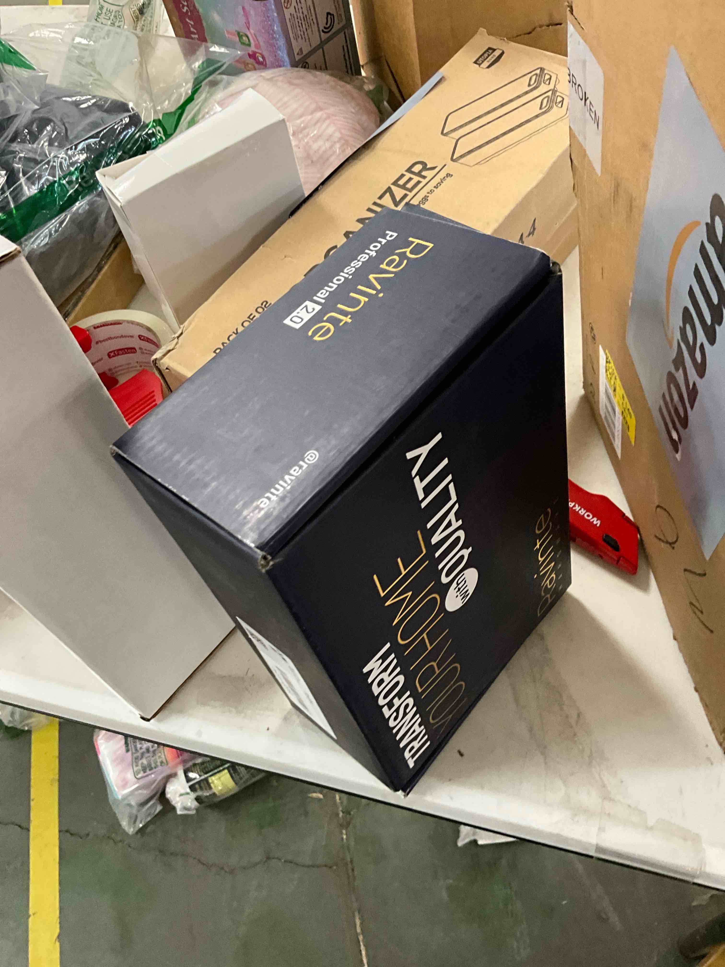 Condition photo showing Good Condition for Ravinte 30 Pack Solid 3 Inch Square Foot Arch Pulls Kitchen Cabinet Handles Matte Black Drawer Pulls Kitchen Cabinet Hardware for Cupboard Handles 30 3 Inch Hole Center