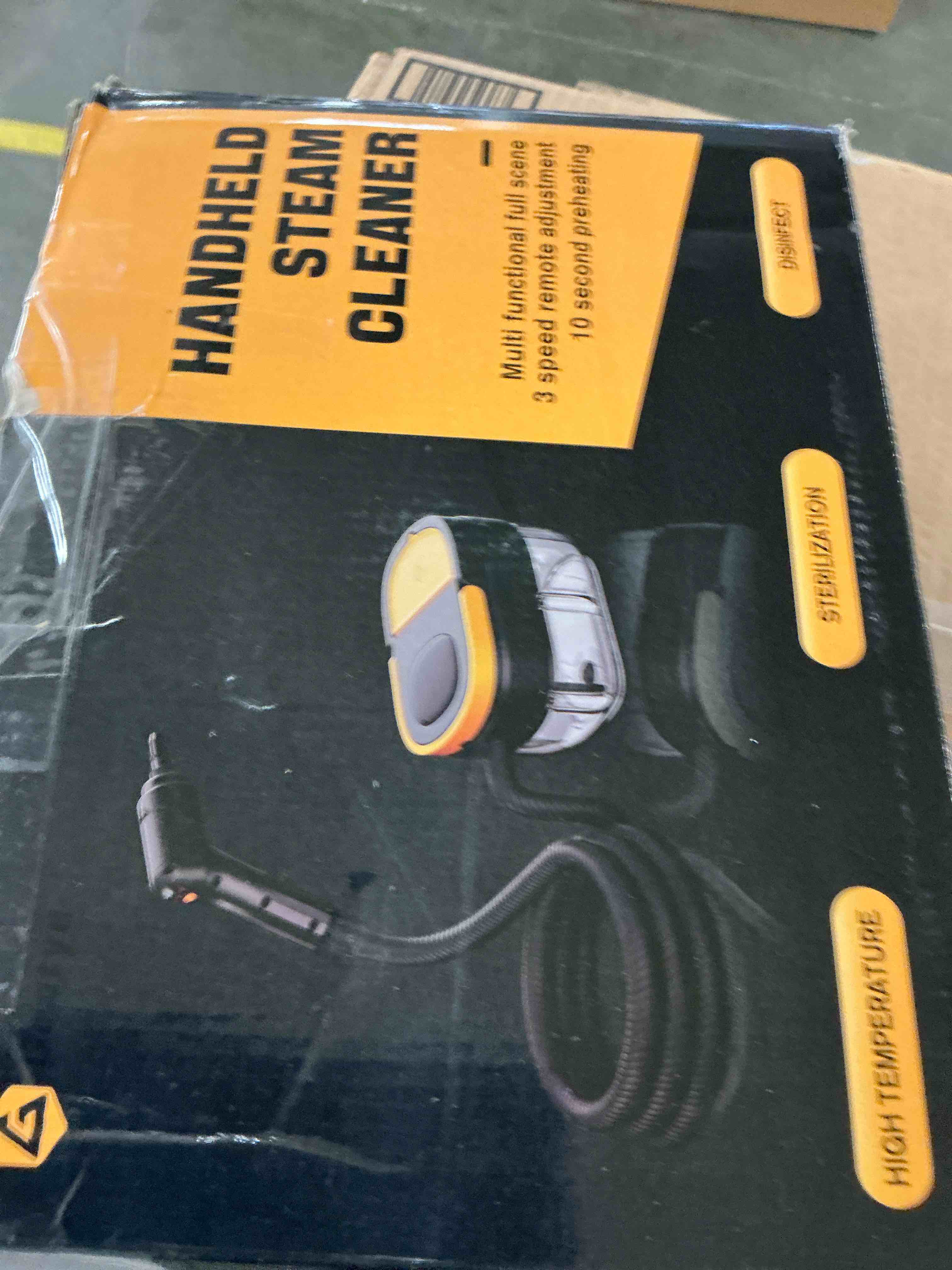 Condition photo showing Good Condition for Steam Cleaner, 3-Level Adjustable Handle, 15s Heat-Up, 1.69 Quarts Tank, Portable Steamer for Cleaning with 15 pcs Accessories, Steam Cleaner for Home for Dirt, Grease, Grout, Tile,Floor, Car