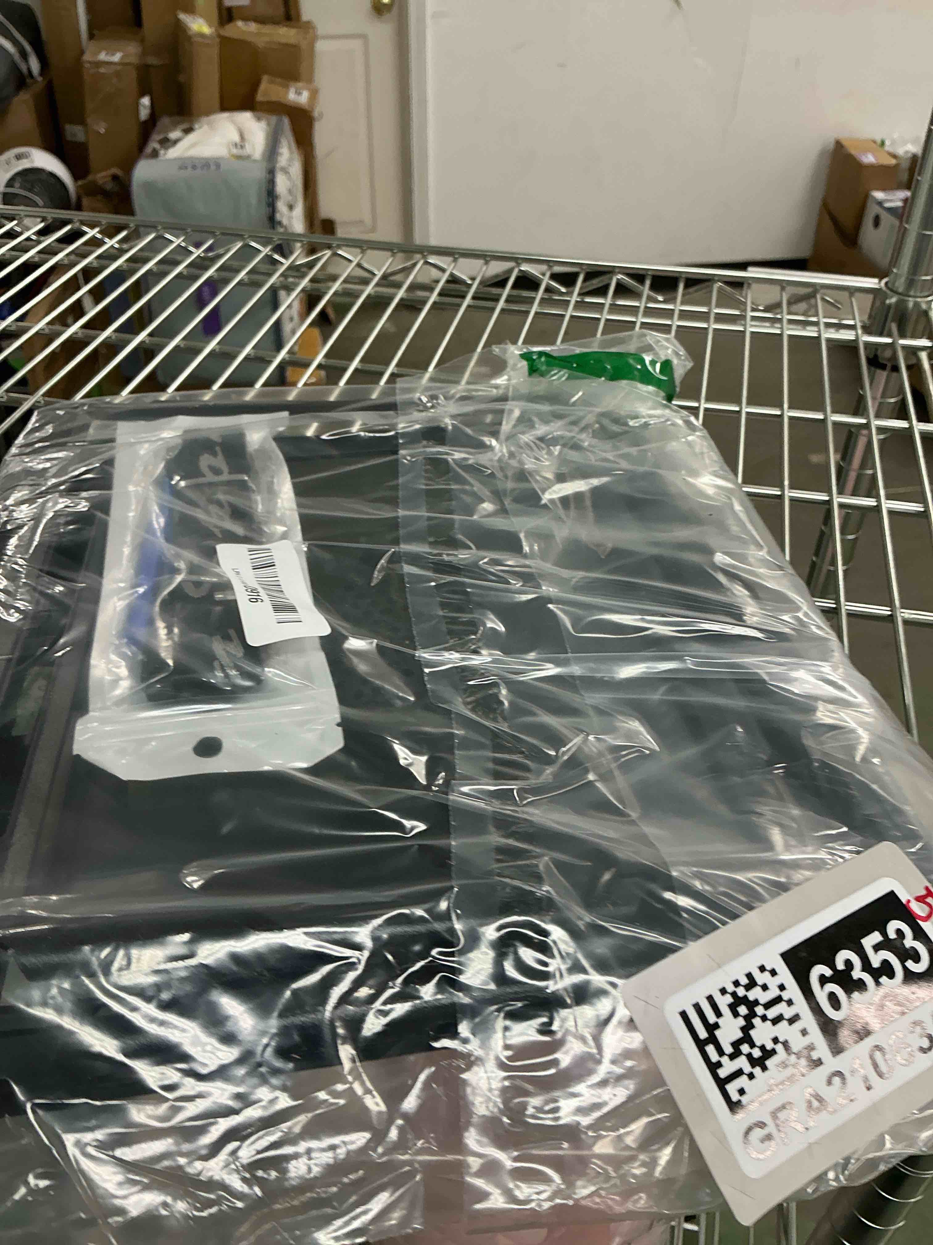 Condition photo showing New/Like New for SEYMAC Case for iPad Pro 12.9 2022/2021/ 2020/2018, Heavy Duty Protection Shockproof Case with Screen Protector, 360° Rotating Stand/Handle/Shoulder Strap, Supports Pencil 2 Charging, Black Black 12.9 inch