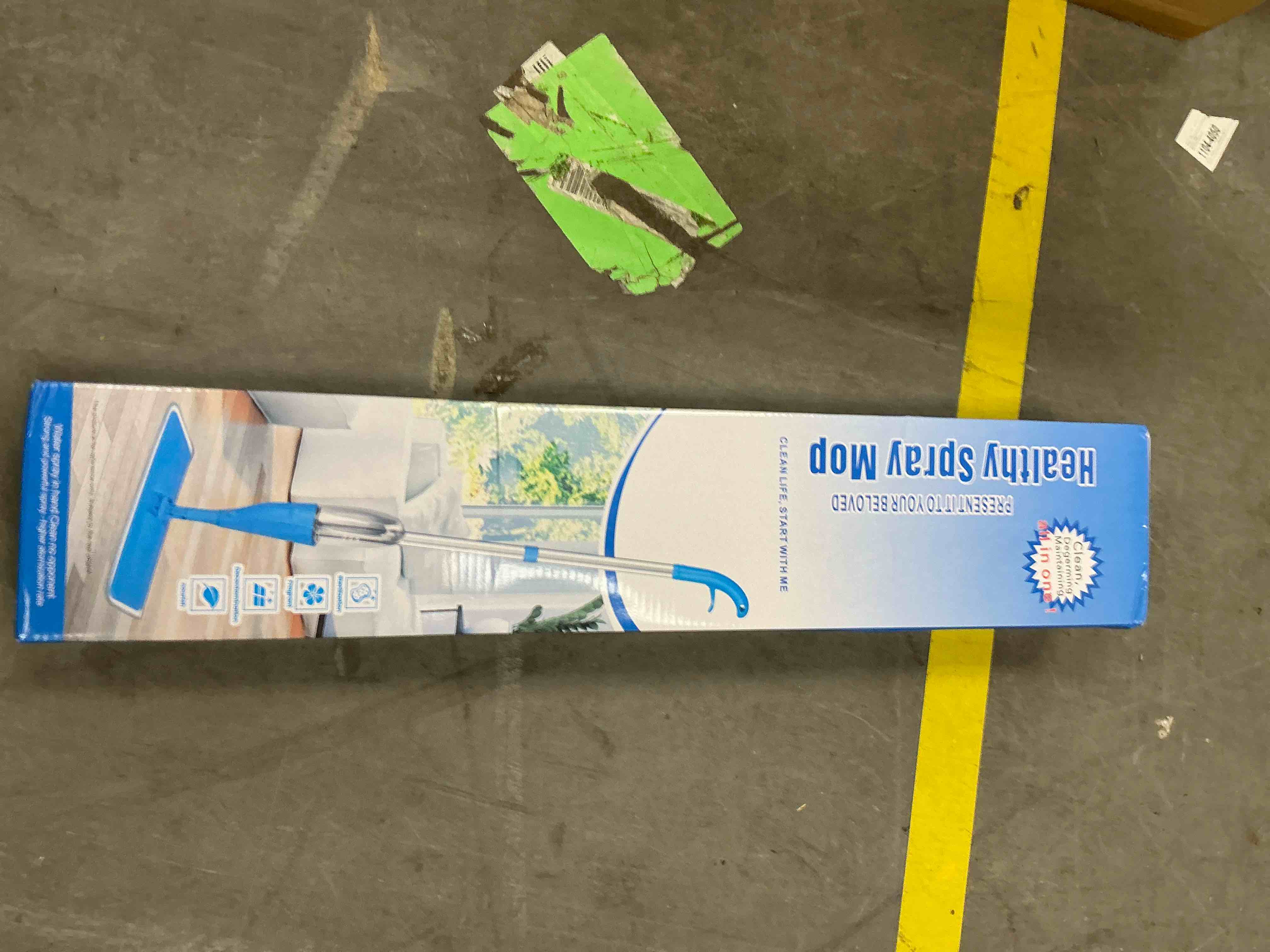 Condition photo showing Good Condition for Microfiber Spray Mop for Floor Cleaning  Wet & Dry Use with 3 Reusable Pads  Refillable Bottle & Multi-Functional Scraper