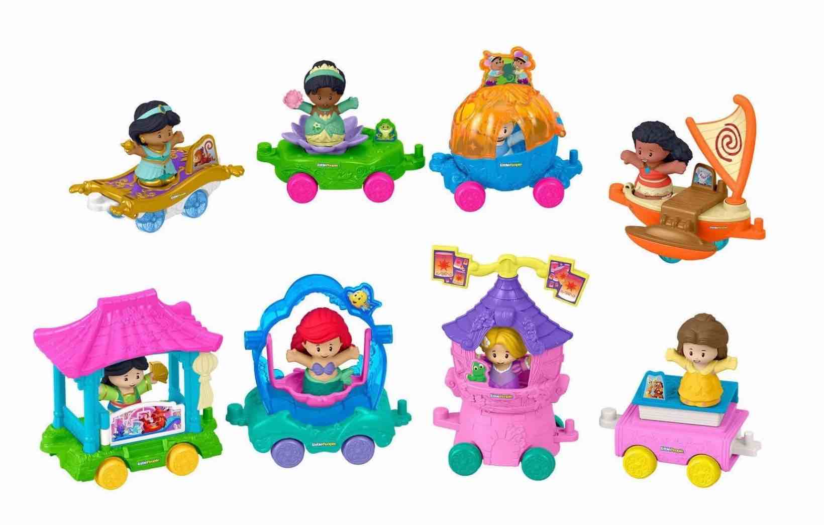 Fisher-Price Little People Disney Princess Parade Figure and Vehicle Set