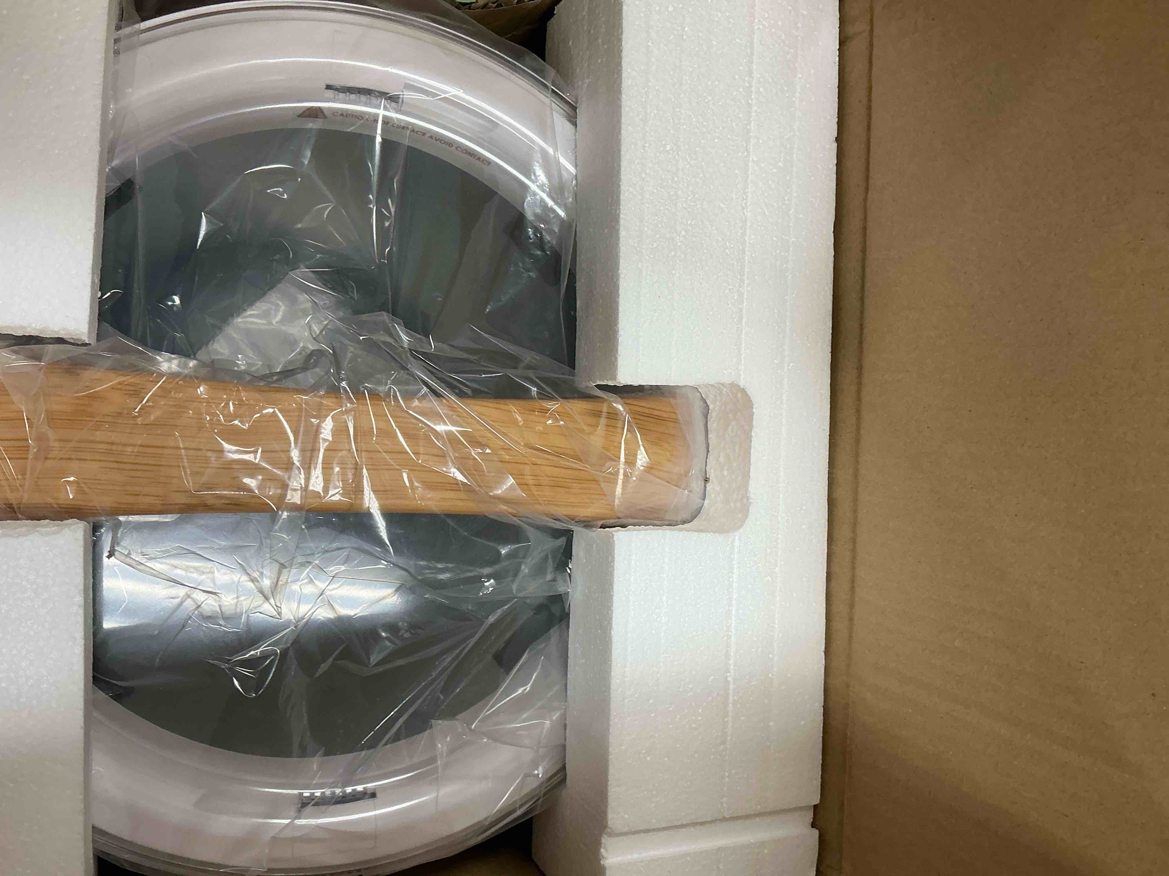 Condition photo showing New/Like New for Ktaxon Towel Warmer Bucket Style Large Towel Heater with Remote Control Adjustable Timer LED Display Fragrance Holder Child Safety Lock Fits up