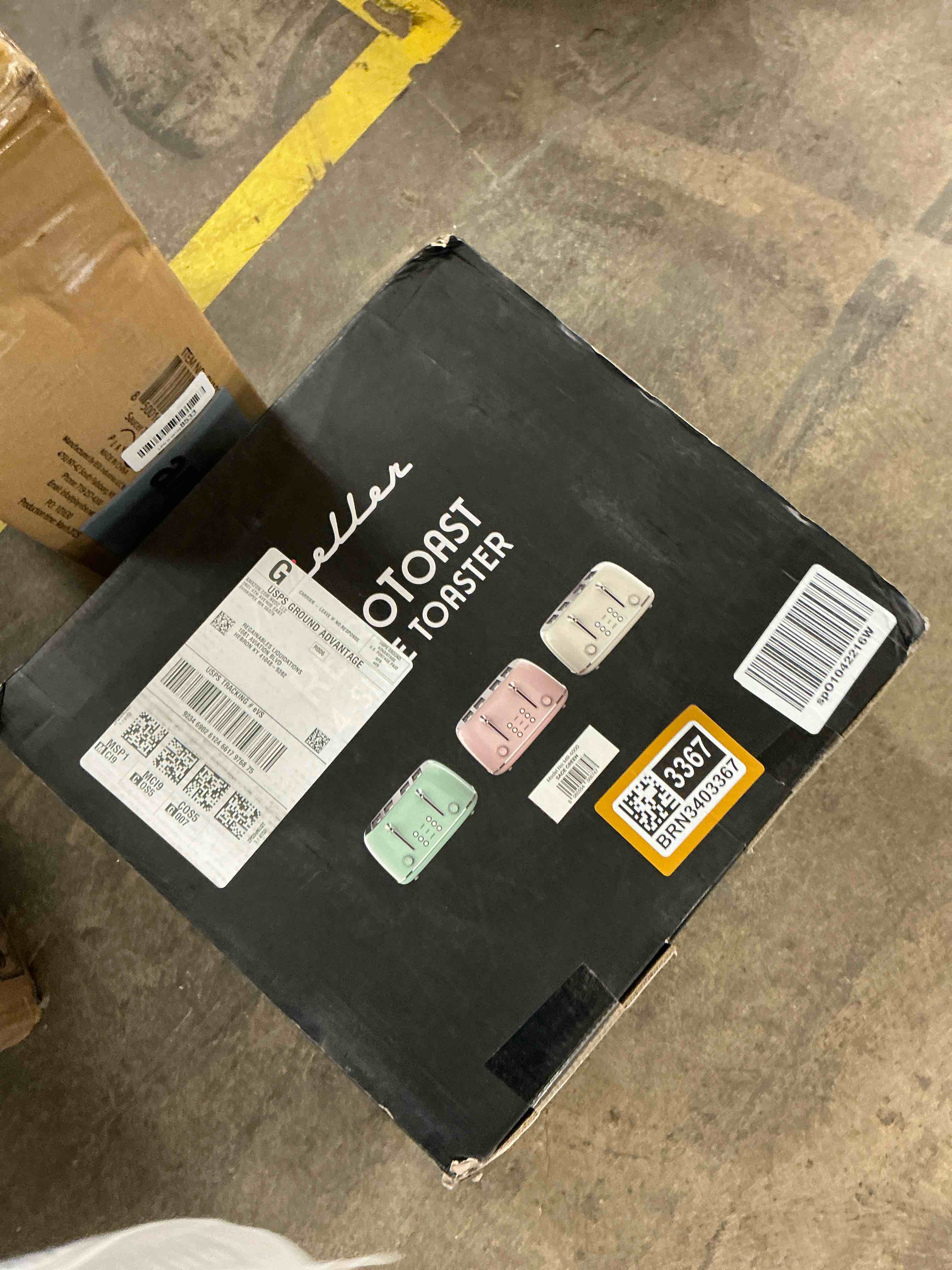 Condition photo showing Good Condition for Mueller Retro Toaster 4 Slice with Extra Wide Slots Bagel, Defrost, and Cancel Function, 6 Browning Levels, Dual Independent Controls, Removable Crumb