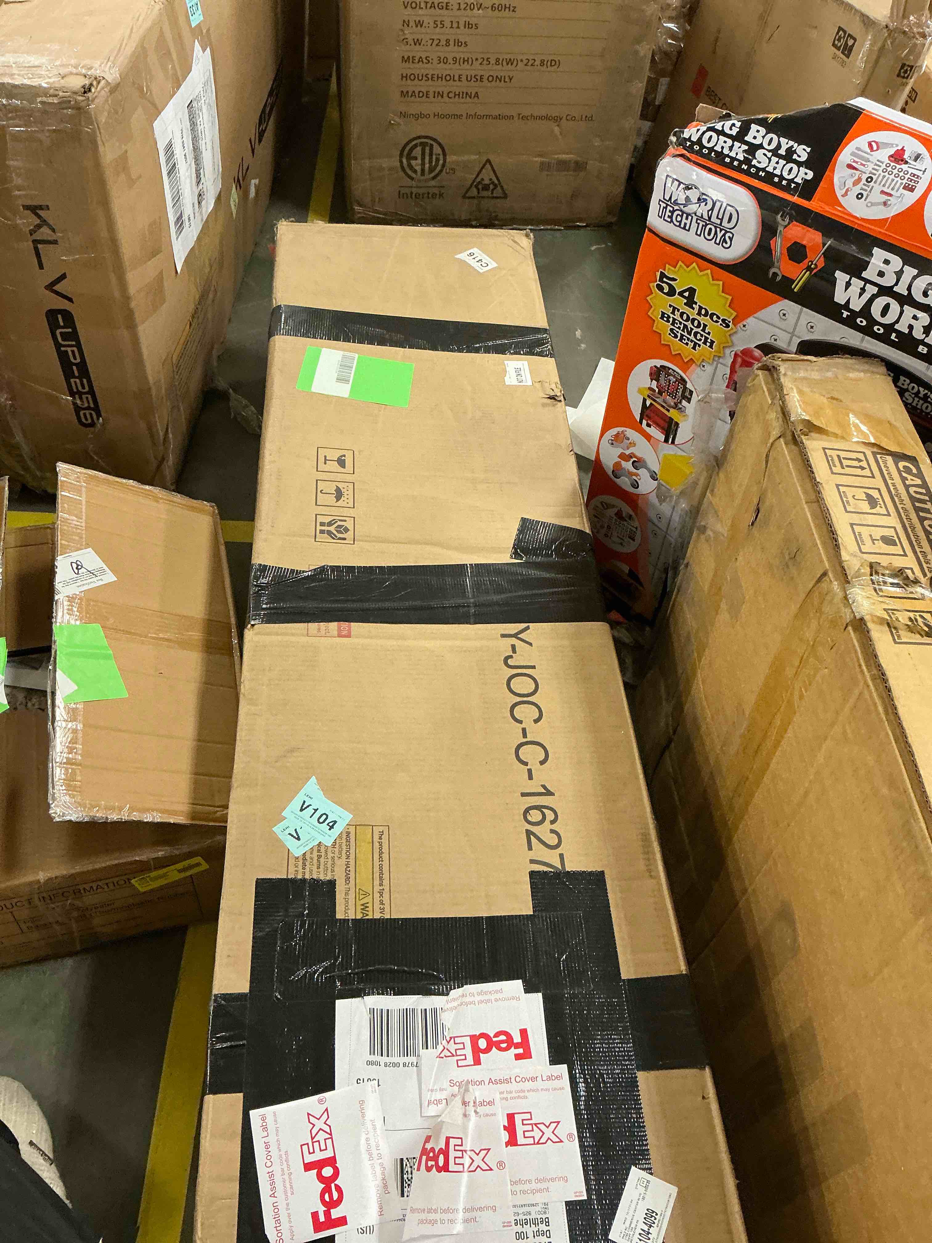 Condition photo showing Good Condition for Cocosity Floating Upholstered Bed Frame Queen Size with Ergonomic & Adjustable Storage Headboard, Beige