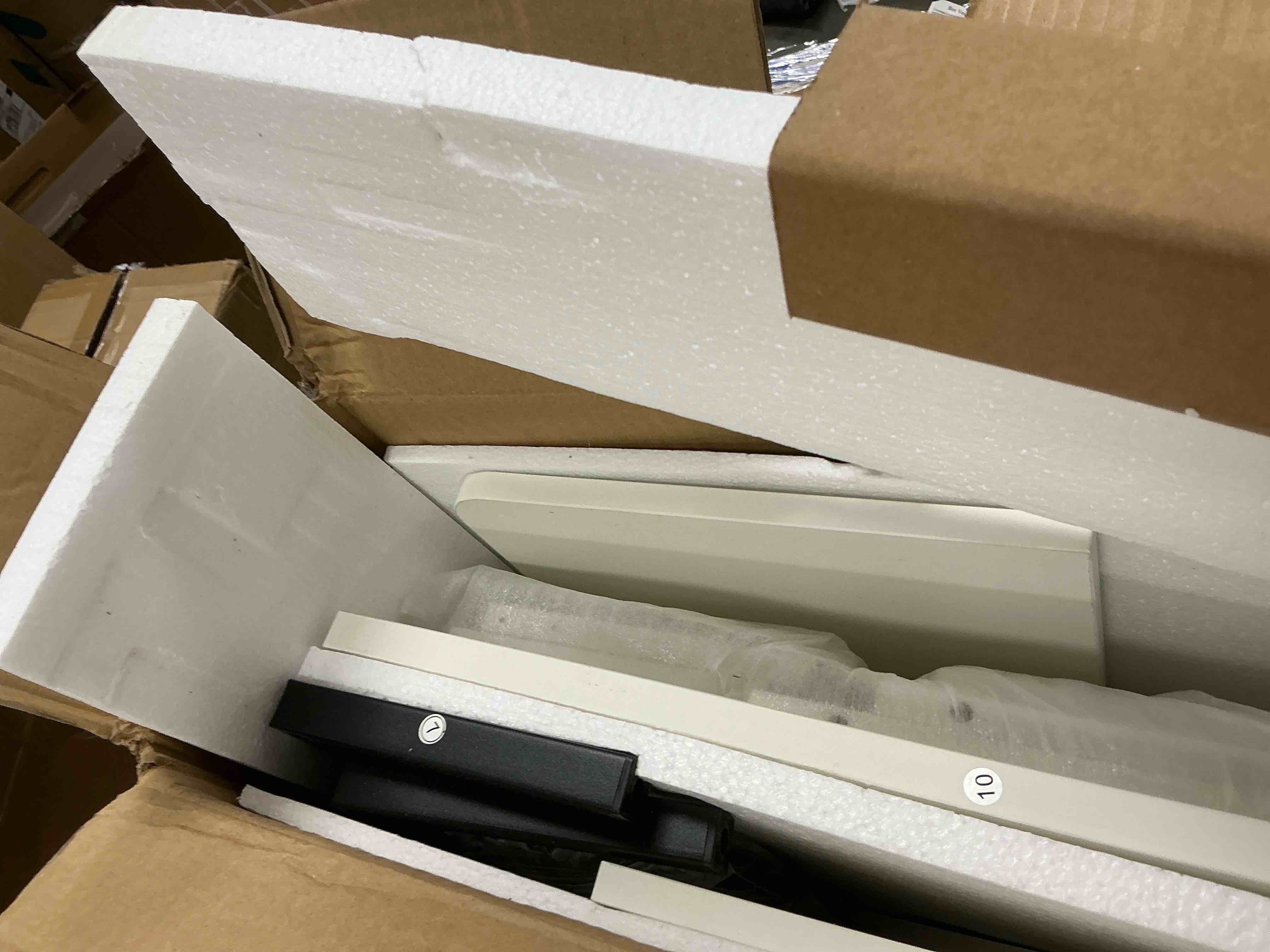 Condition photo showing Good Condition for UNTIMATY Shoe Storage Cabinet Entryway Slim Shoe Rack Cabinet Organizer with 2 Flip Drawers Wood Shoes Closet, White