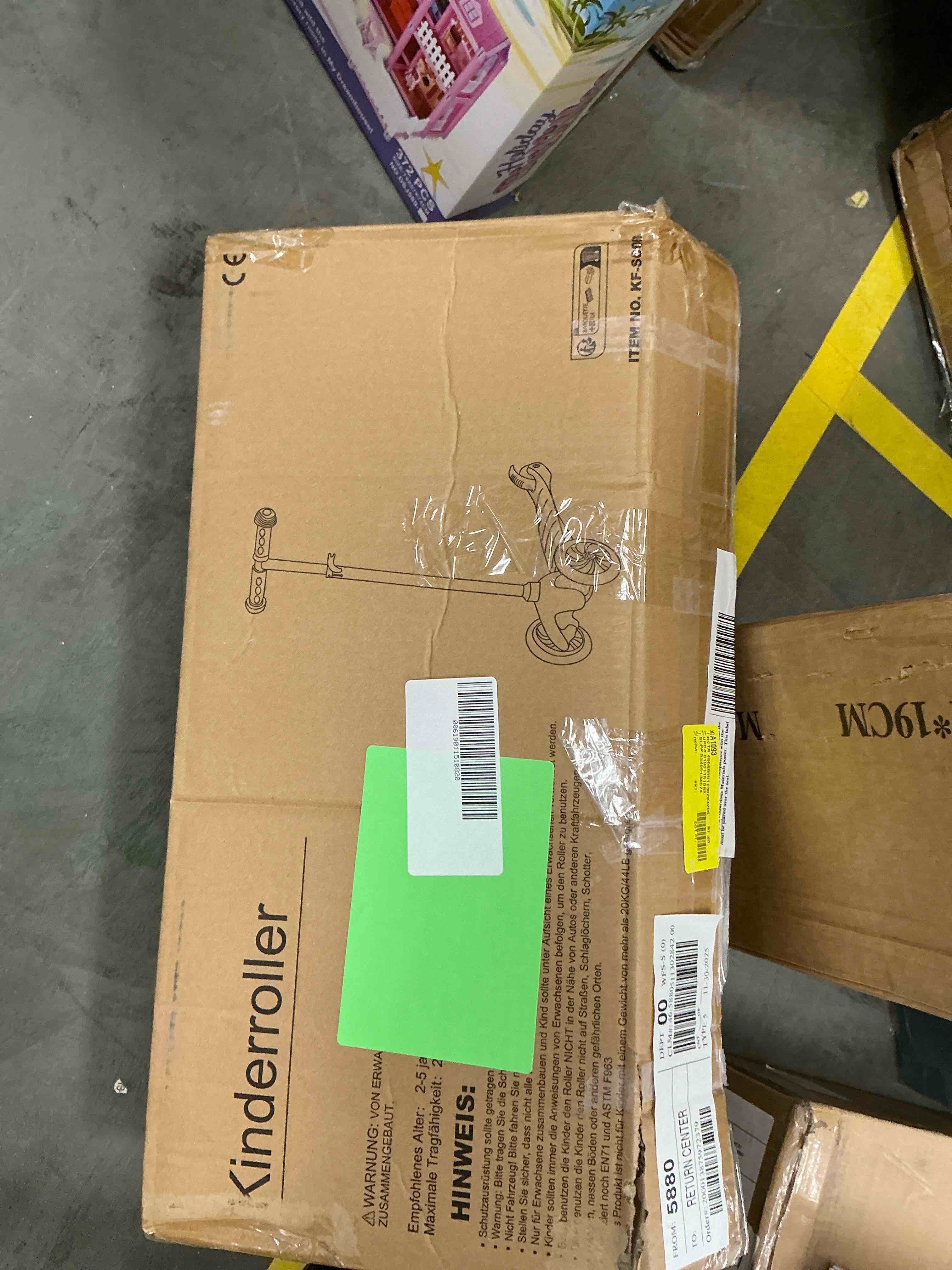Condition photo showing Good Condition for KORIMEFA Kids Kick Scooter for Kids Ages 2-8 Adjustable Height Foldable Scooter Best Toy of Outdoor Activities for Boys Girls Toddler