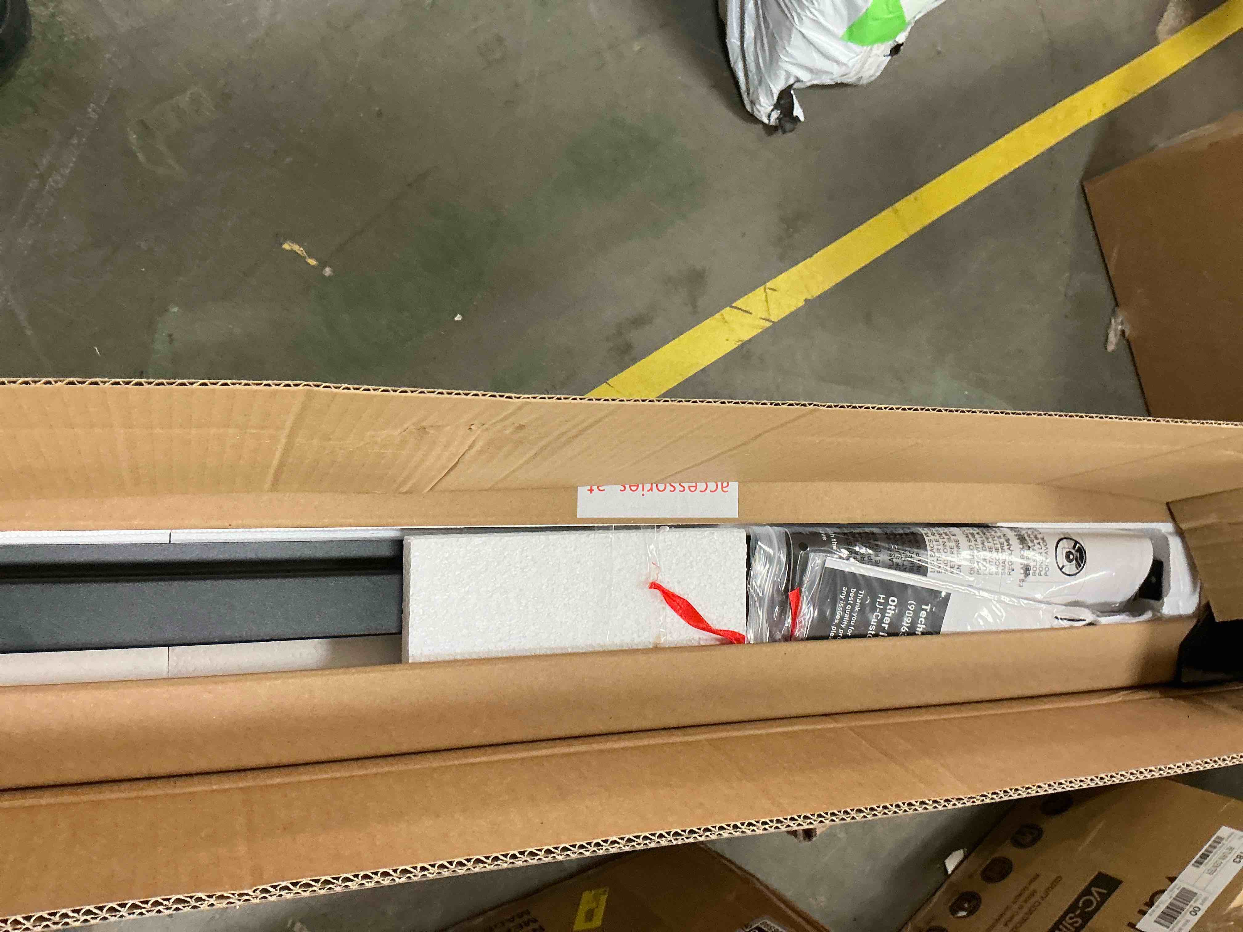 Condition photo showing New/Like New for edx 36"Electric Fireplace, 1500W, 13 Adjustable Flame Colors, 12-Hour Timer, Low-Noise Design, Supports Wall-Mounted/Freestanding/Built-In Installation