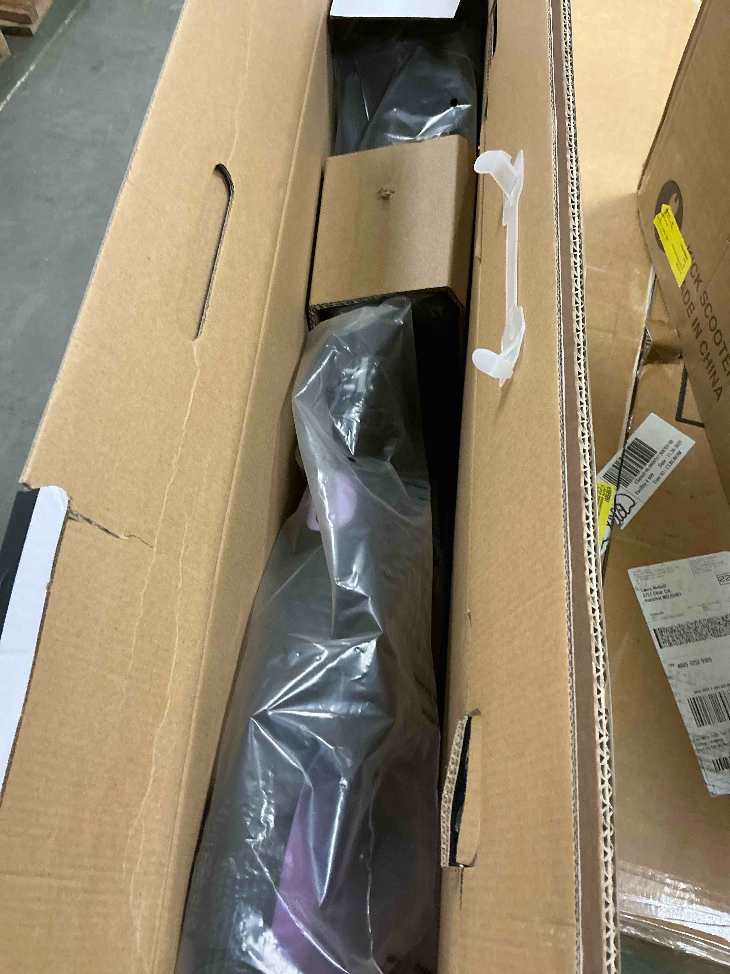 Condition photo showing New/Like New for UPGO Kick Scooter for Ages 6+, Kids, Teens & Adults, 240 LB Max Load, Foldable, 8-Inch Wheels,Purple