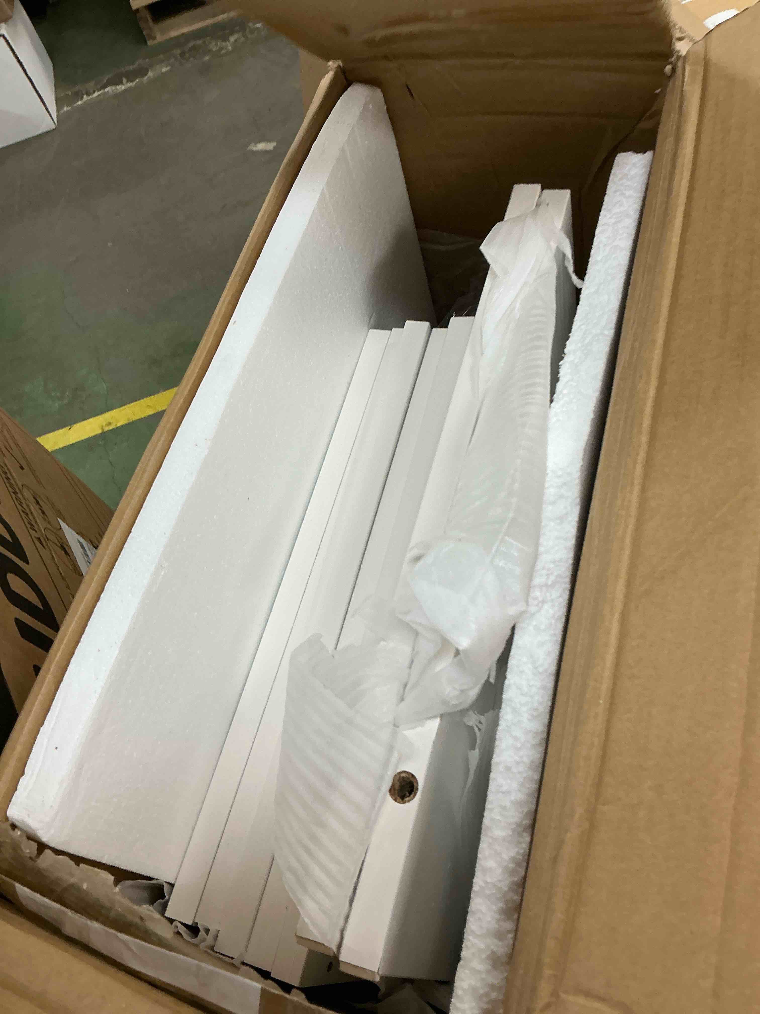 Condition photo showing Good Condition for UHOMEPRO White 5 Drawer Dresser, Chest of Drawers for Bedroom, Modern Storage Cabinet Dresser Organizer Unit with Handle for Living Room, Closet, Hallway