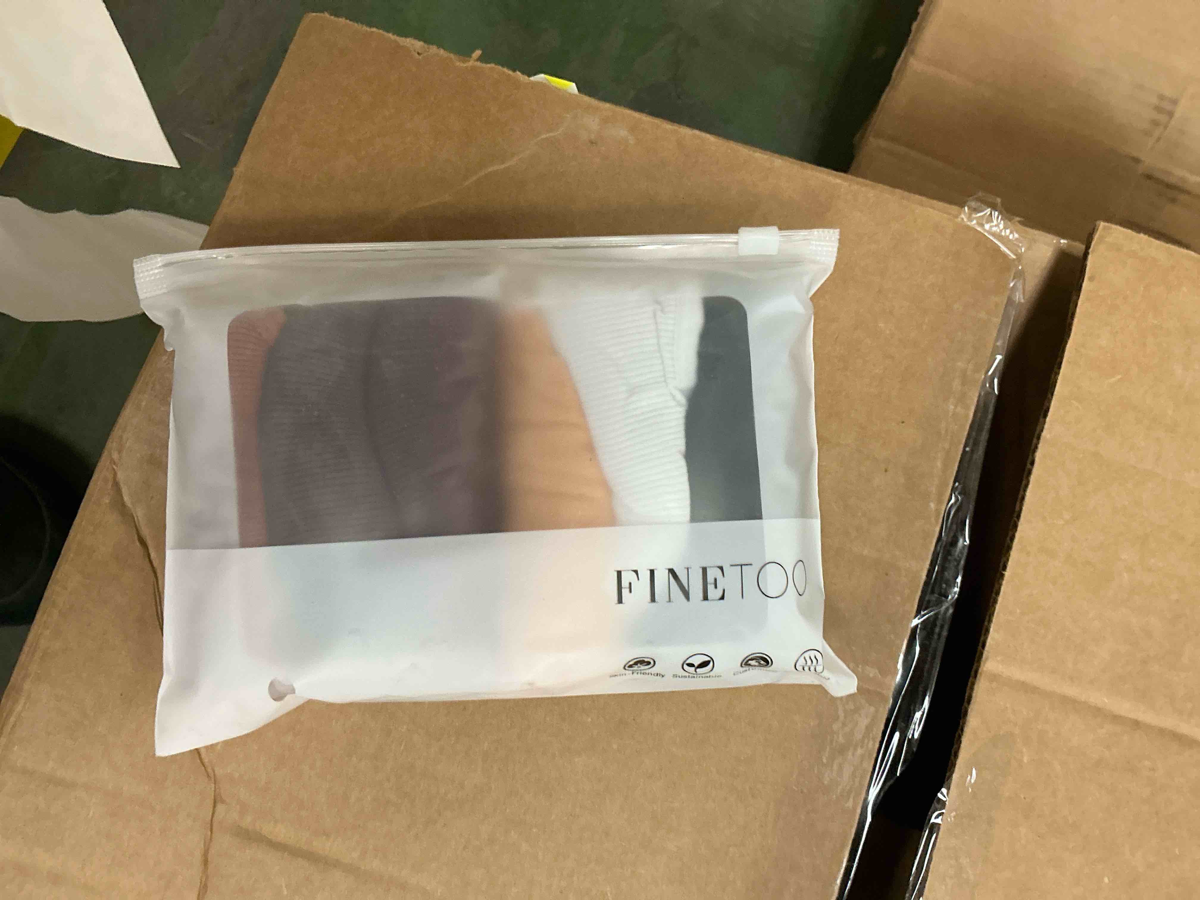Condition photo showing New/Like New for FINETOO Womens Cotton Underwear Soft Stretch Bikini Panties High Cut Panties Sexy Low Rise Hipster Cheeky Size S 6Pack