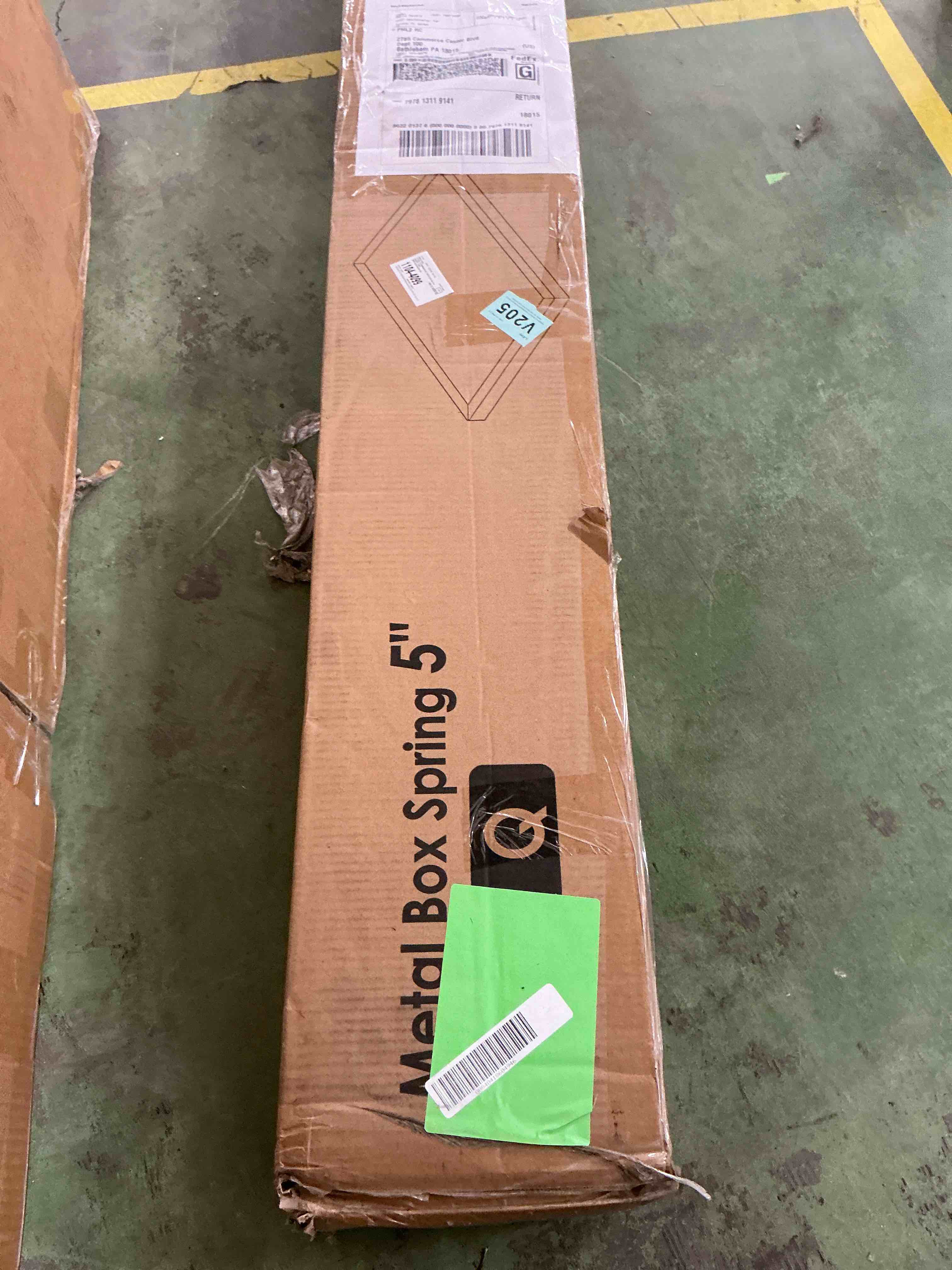 Condition photo showing New/Like New for EGOHOME 5 inch Queen Size Metal Box Spring, Easy Assembly Mattress Foundation