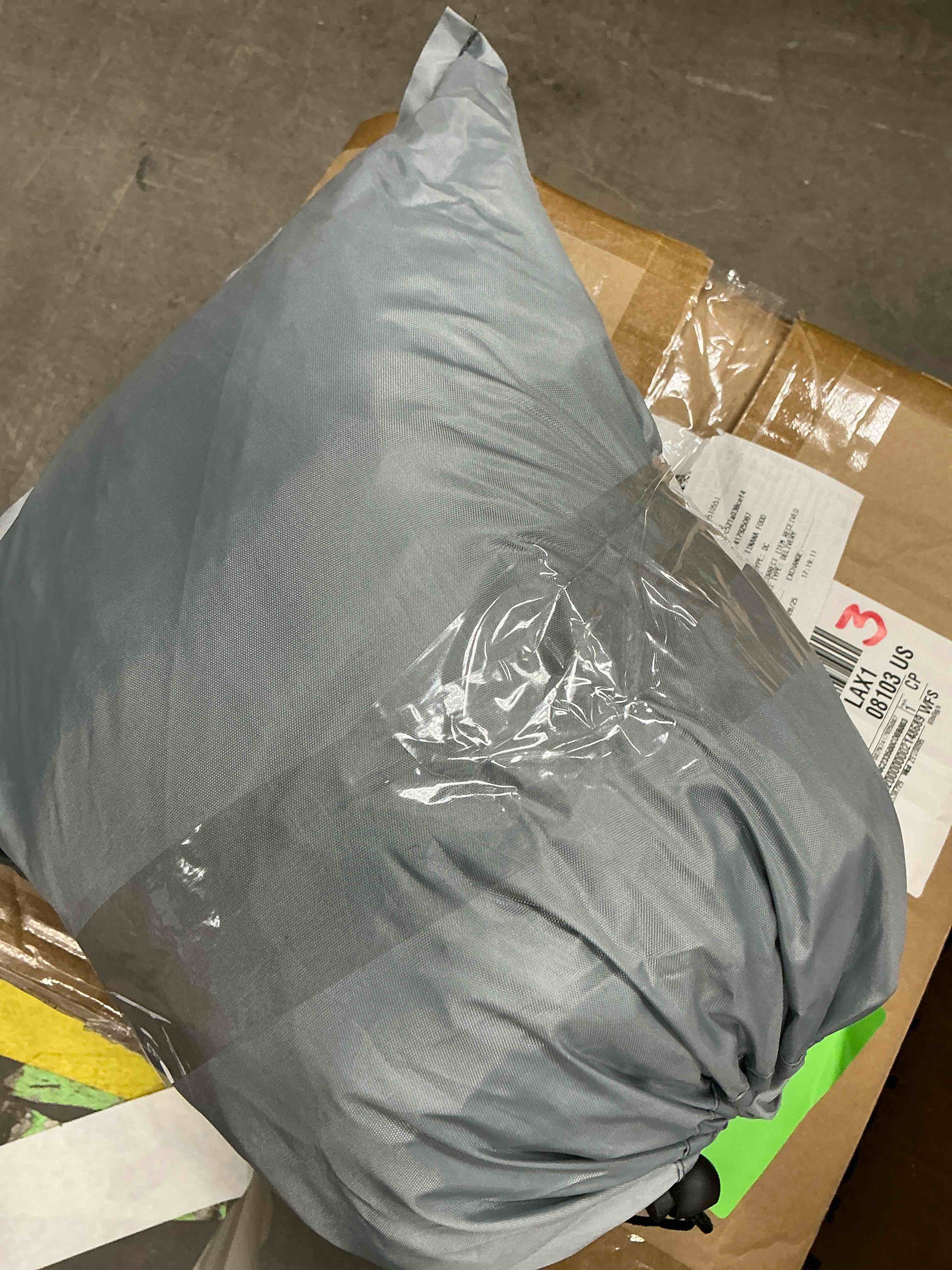 Condition photo showing Good Condition for zenicham 37" x 36" x 36" Gray Patio Chair Cover, Waterproof