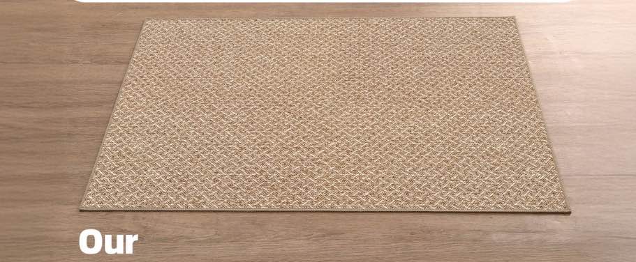 pabube doormat 17"x30", low-profile entry mat indoor mat, indoor rug for entryway, dirt trapper entryway rug, non slip entry rugs washable welcome mat for inside, khaki