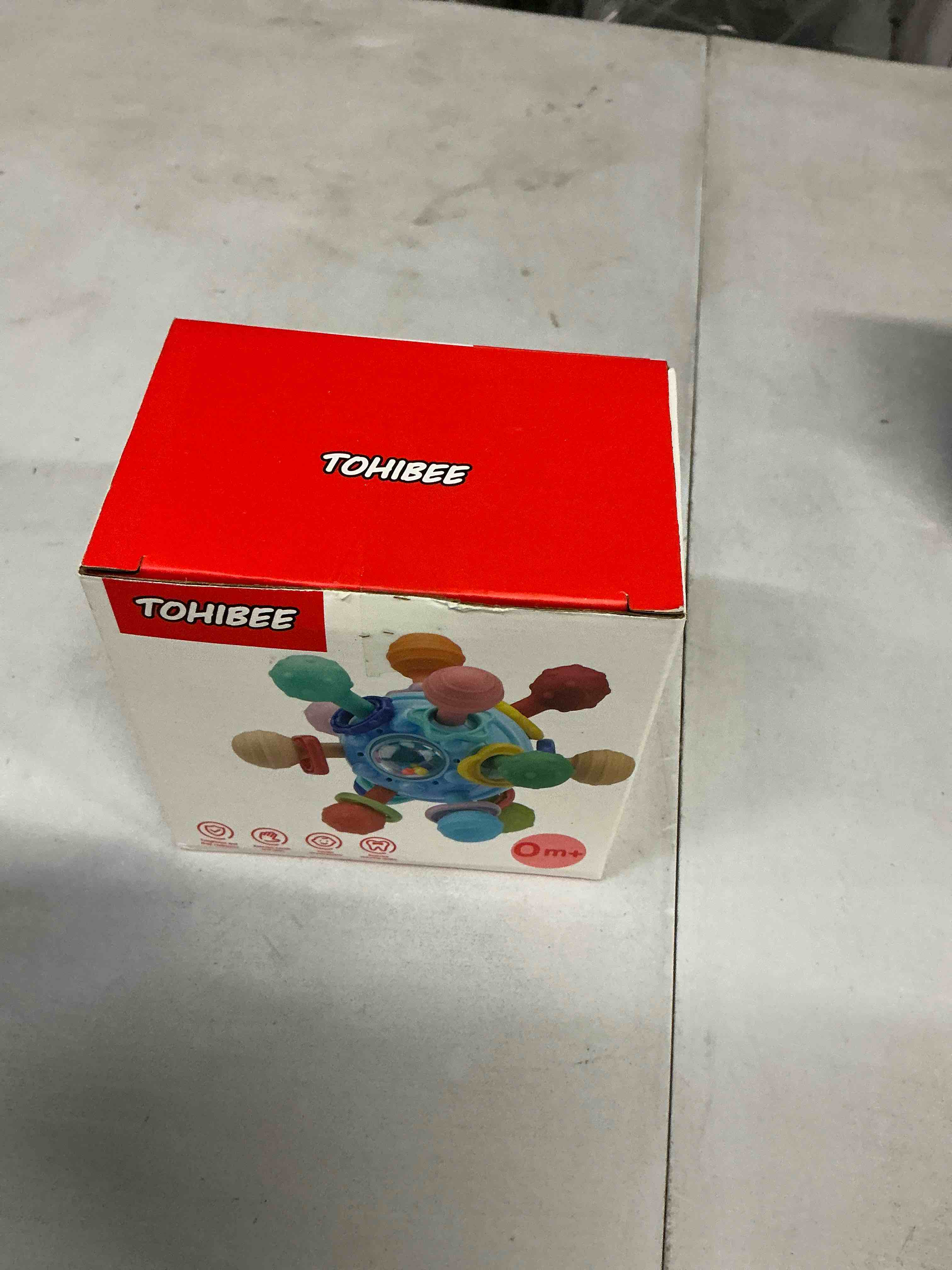 Condition photo showing Good Condition for baby montessori sensory toys for 0-6 6-12 months, baby teether teething toys for babies 0 3 6 9 12 18 months, newborn infant learning developmental toys gifts for 1 2 year old boys girls blue