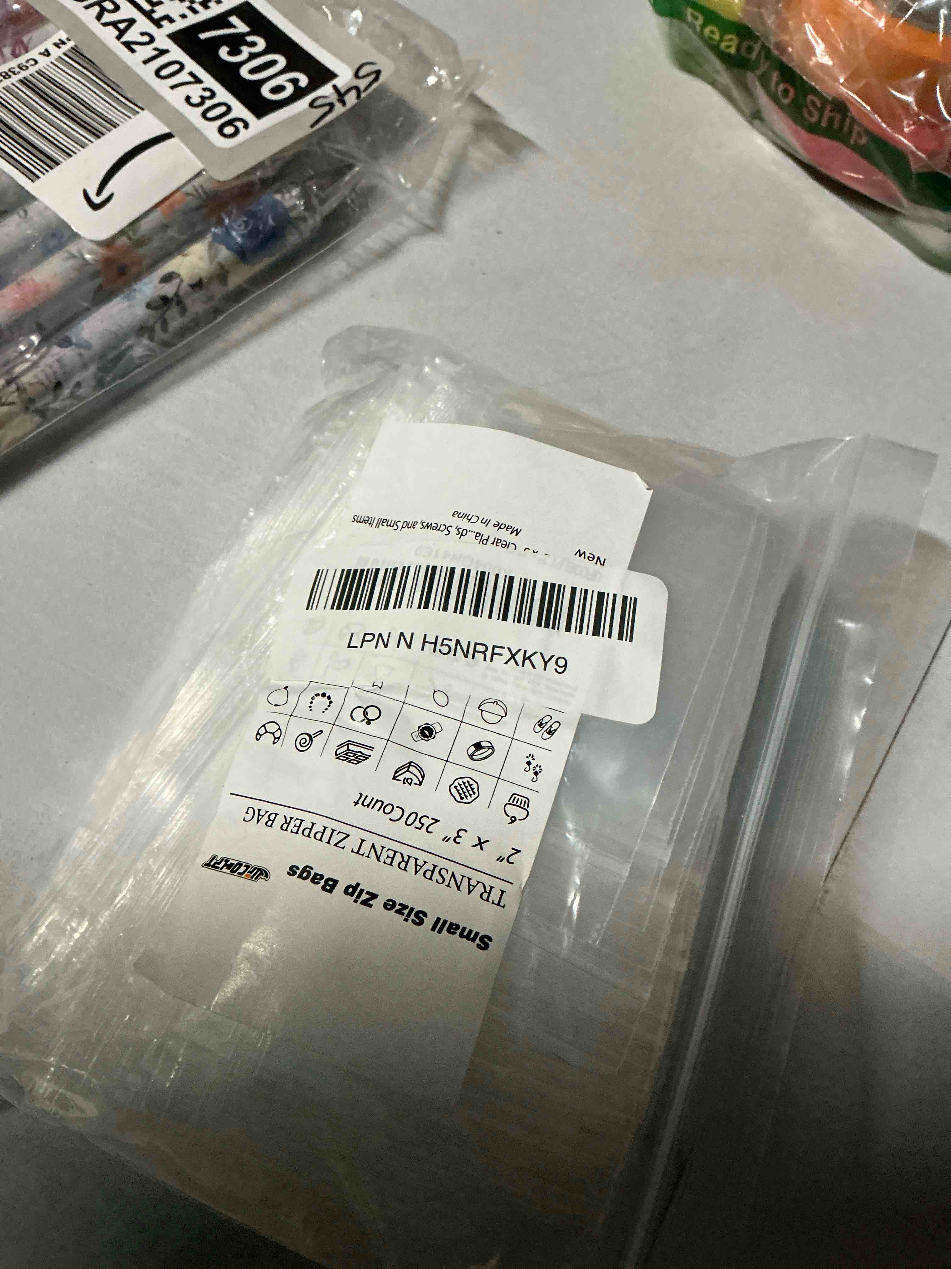 Condition photo showing Good Condition for 2x3 inch small jewelry bags, 250-pack clear resealable plastic pouches for earrings, rings, pills & craft storage, mini zip lock gift packaging bags 2×3inch 250pcs