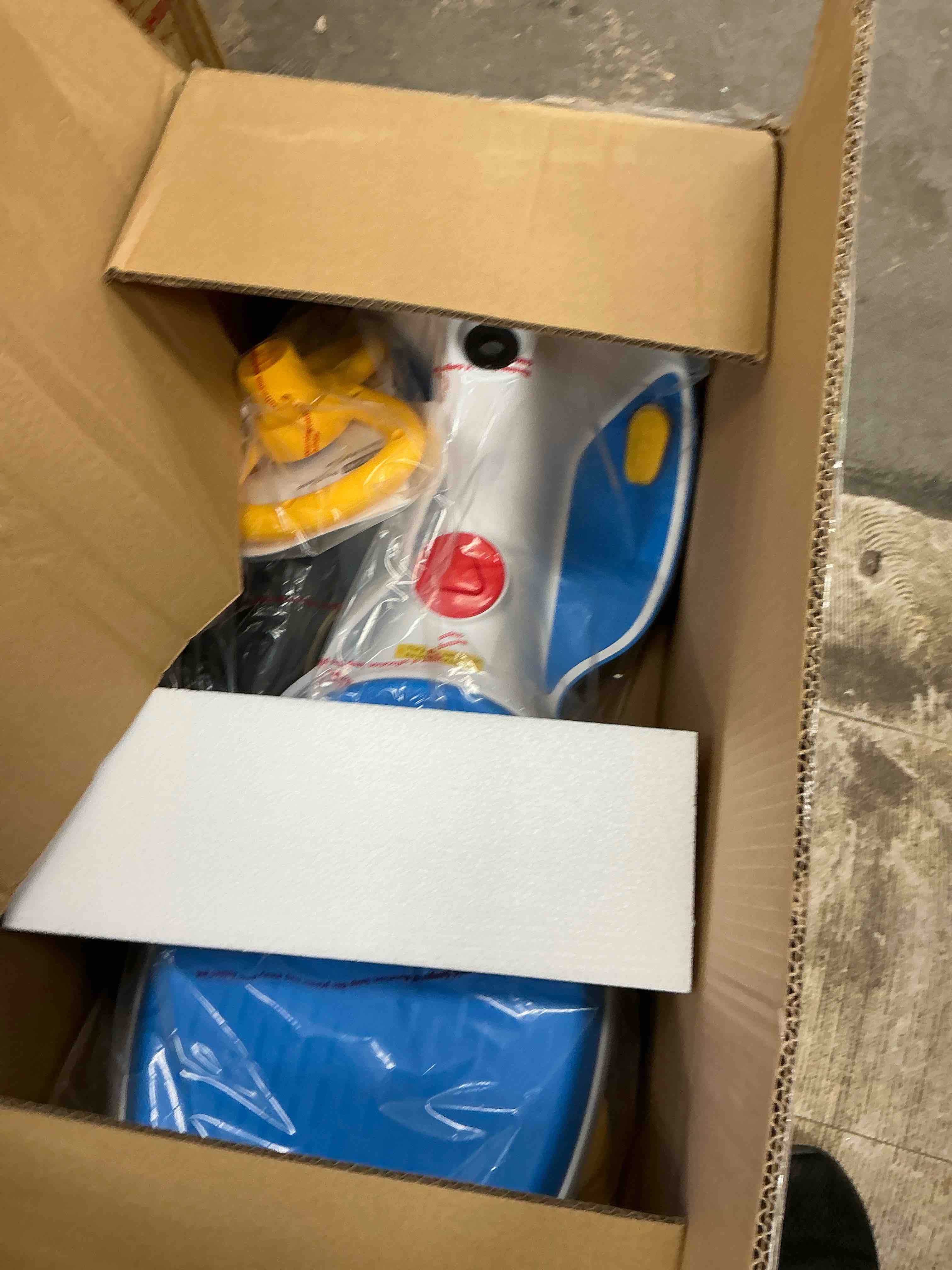 Condition photo showing New/Like New for FanttikRide 12V N7 Pro Electric Wiggle Car with Pedal, 2-in-1 Kids Ride On Toy, Rechargeable Battery, 2-Speed, Anti-Rollover, Flashing Wheels, Bluetooth Music, for Ages 3+, 150 lbs, Sailor blue