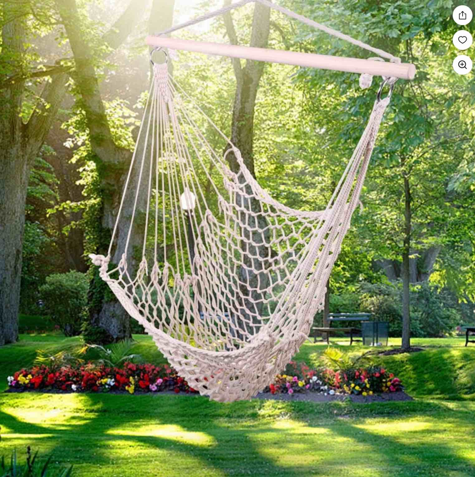 ktaxon hammock chair hammocks camping hammcok bed hammock swing w/ wooden bar