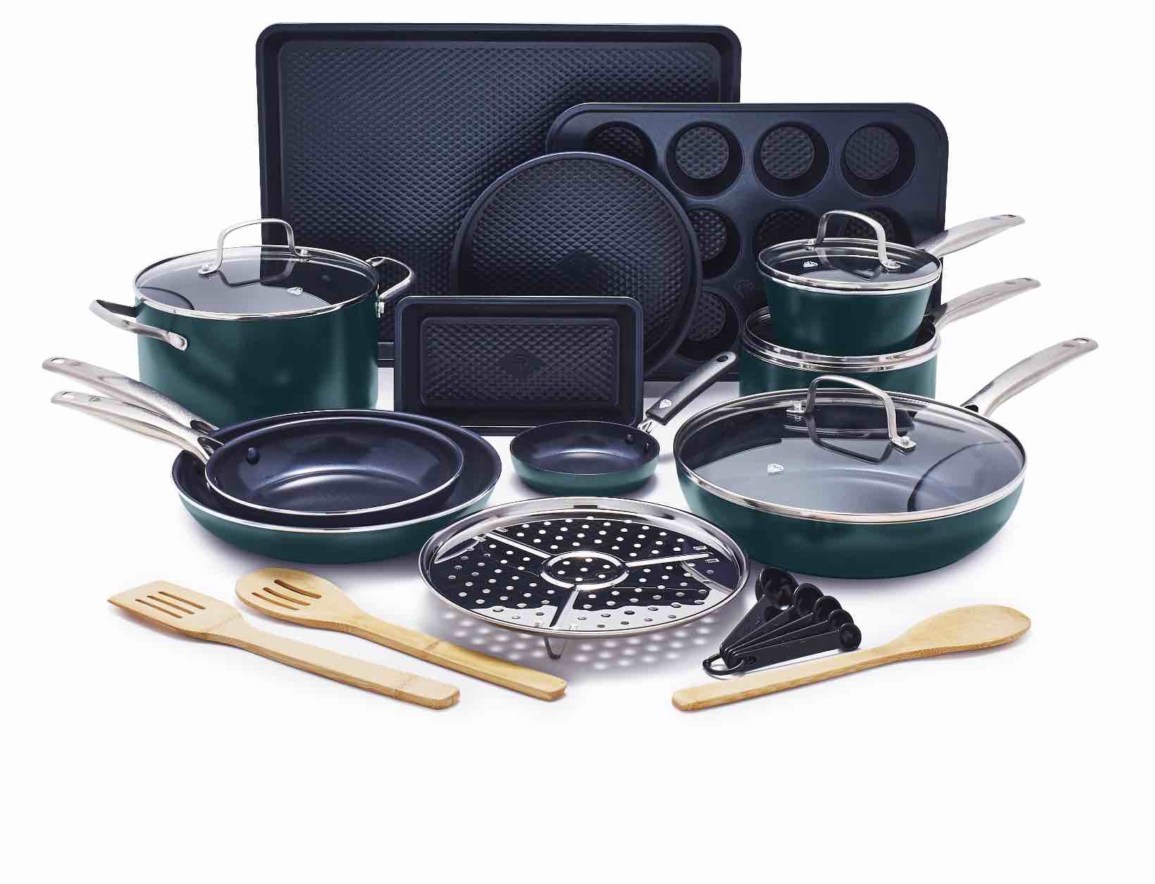 Blue Diamond Green Diamond 20pc Set  Green