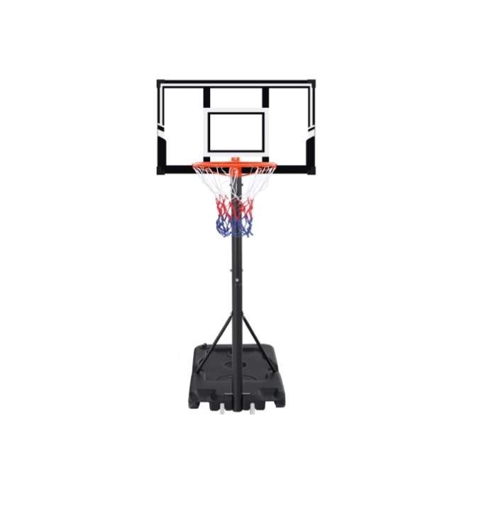 Portable Basketball Hoop Outdoor, SEGMART 4.9Ft-10Ft Height Adjustable Swimming Pool Basketball Hoop Goal System with PE Backboard for Kids Youth Adults Play in Backyard/Courts/Indoor