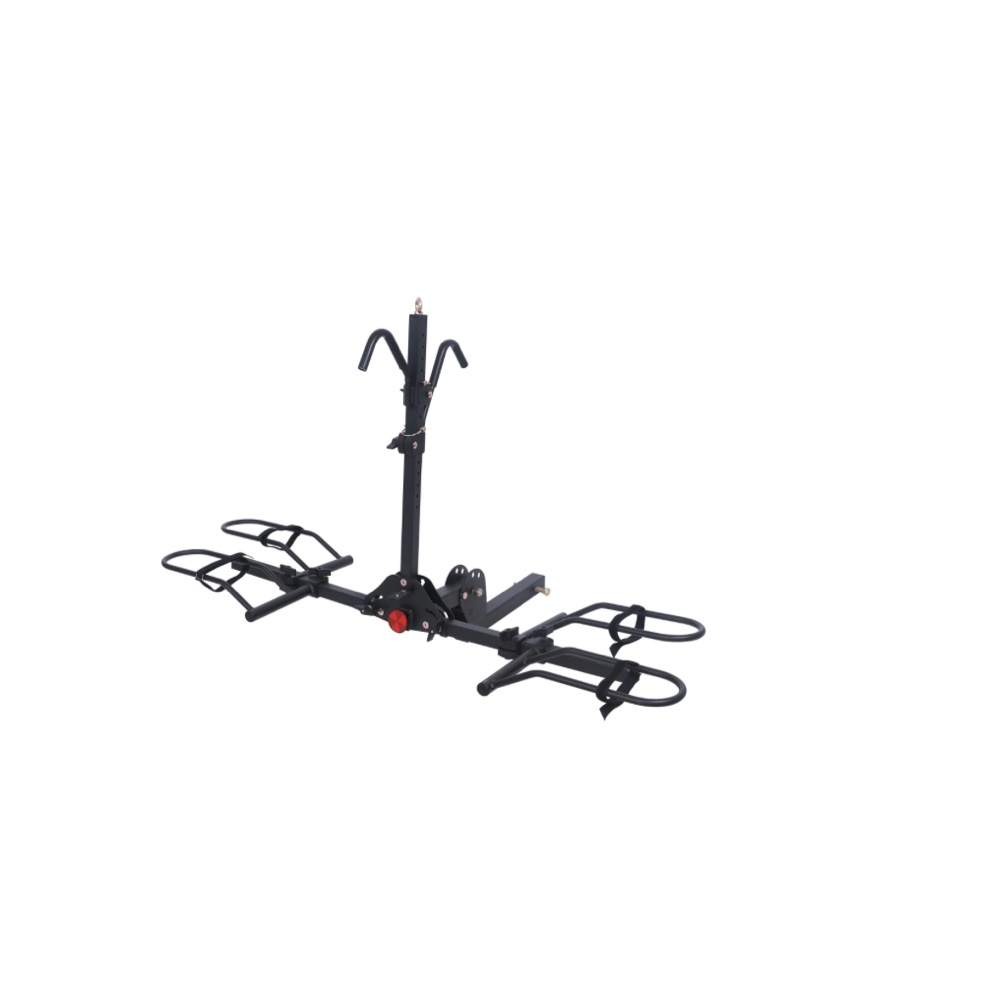 Young Electric Ebike Rack, 200lb Capacity, Alloy Steel Hitch Mount, Fits 5-Inch Fat Tire Bikes, 2-Inch Receiver