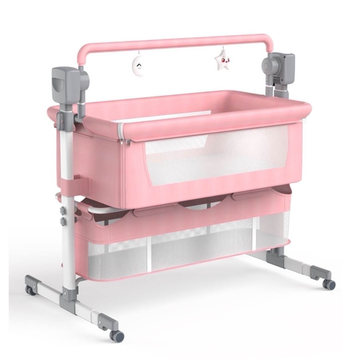 baby bassinet newborn bedside sleeper rocking crib folding portable travel mini crib infant cradl