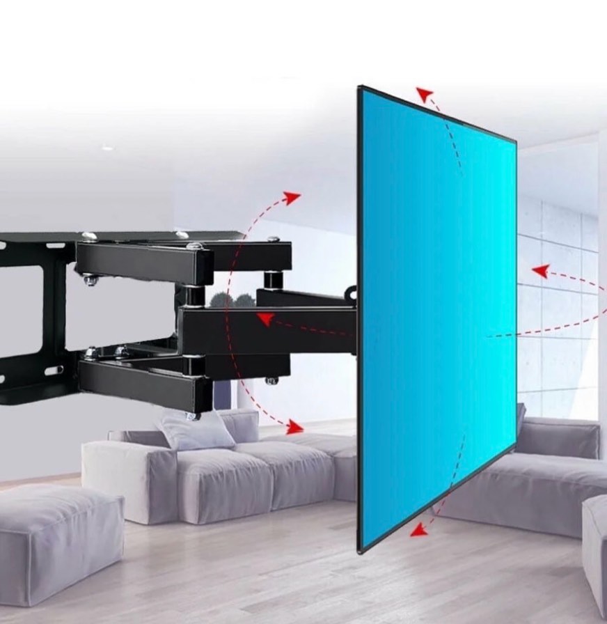 ubesgoo 32-90 full motion lcd led plasma flat tv wall mount bracket 32 55 60 65 90