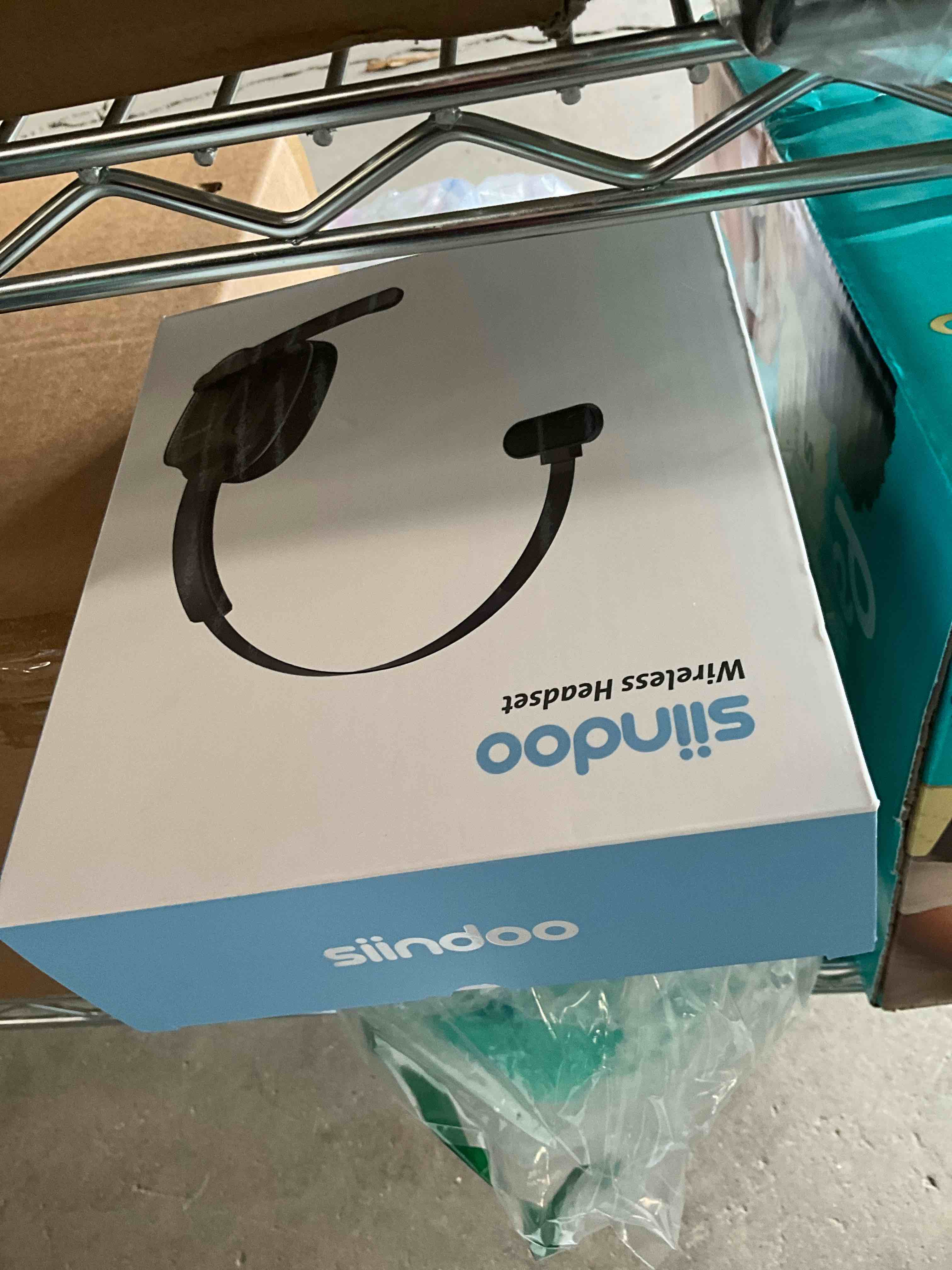 Condition photo showing Good Condition for Wireless Trucker Headset JH-101 with Mic Noise Canceling Headphones with 50H Talking Time for Some Call Center,Office
