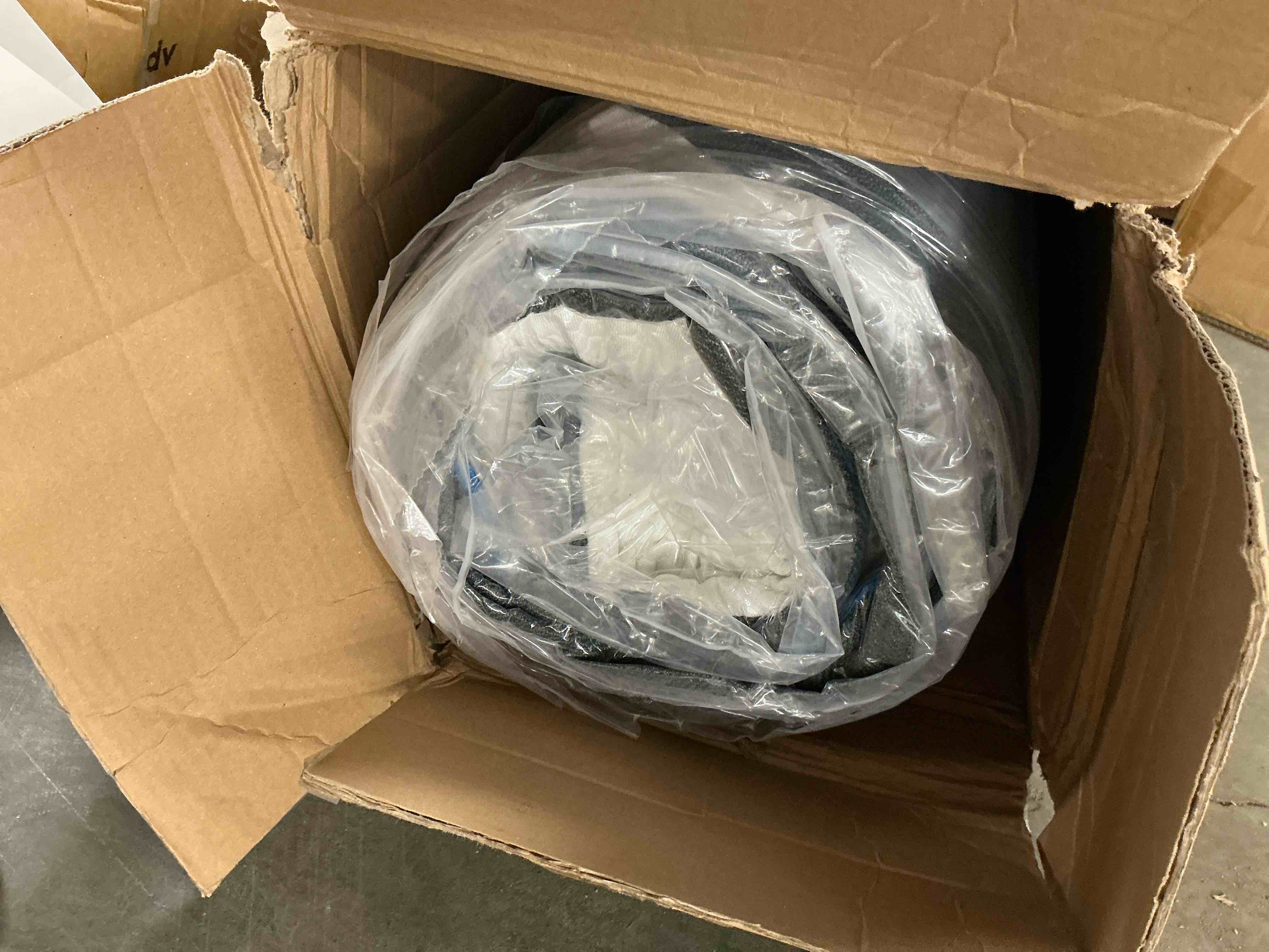 Condition photo showing New/Like New for 10 inch Full Size Mattress in a Box, Cooling Memory Foam Hybrid Mattresses for Back Pain Relief, Edge Support & Breathable Design