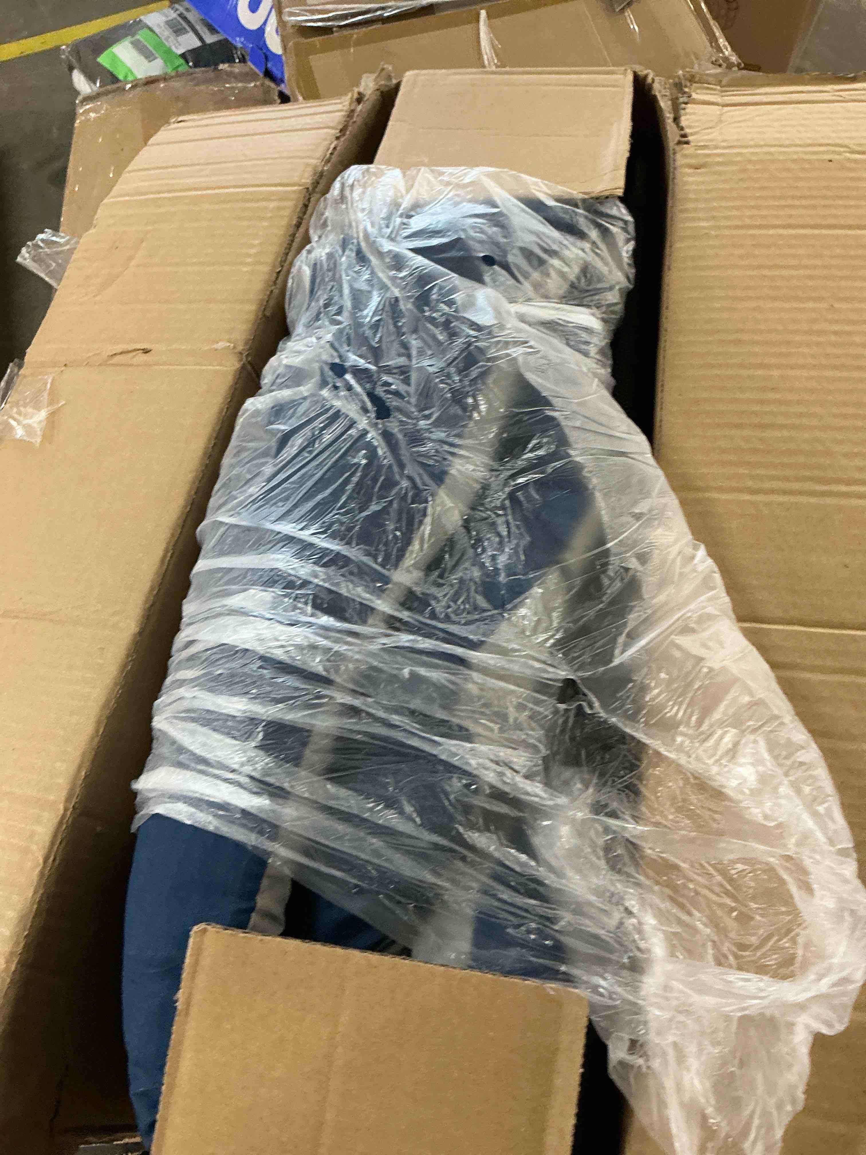 Condition photo showing Good Condition for GVDV Portable Folding Camping Cot with Mattress, 29" Wide Multi-Position Folding Chaise Lounge Chair, Oversized Folding Bed Sleep Cot for Outdoor, Home, Office