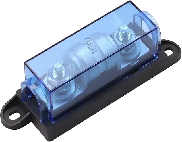 vozinmost class t fuse with block 250 amp 250v dc class t fuse holder with cover for inverters,car a