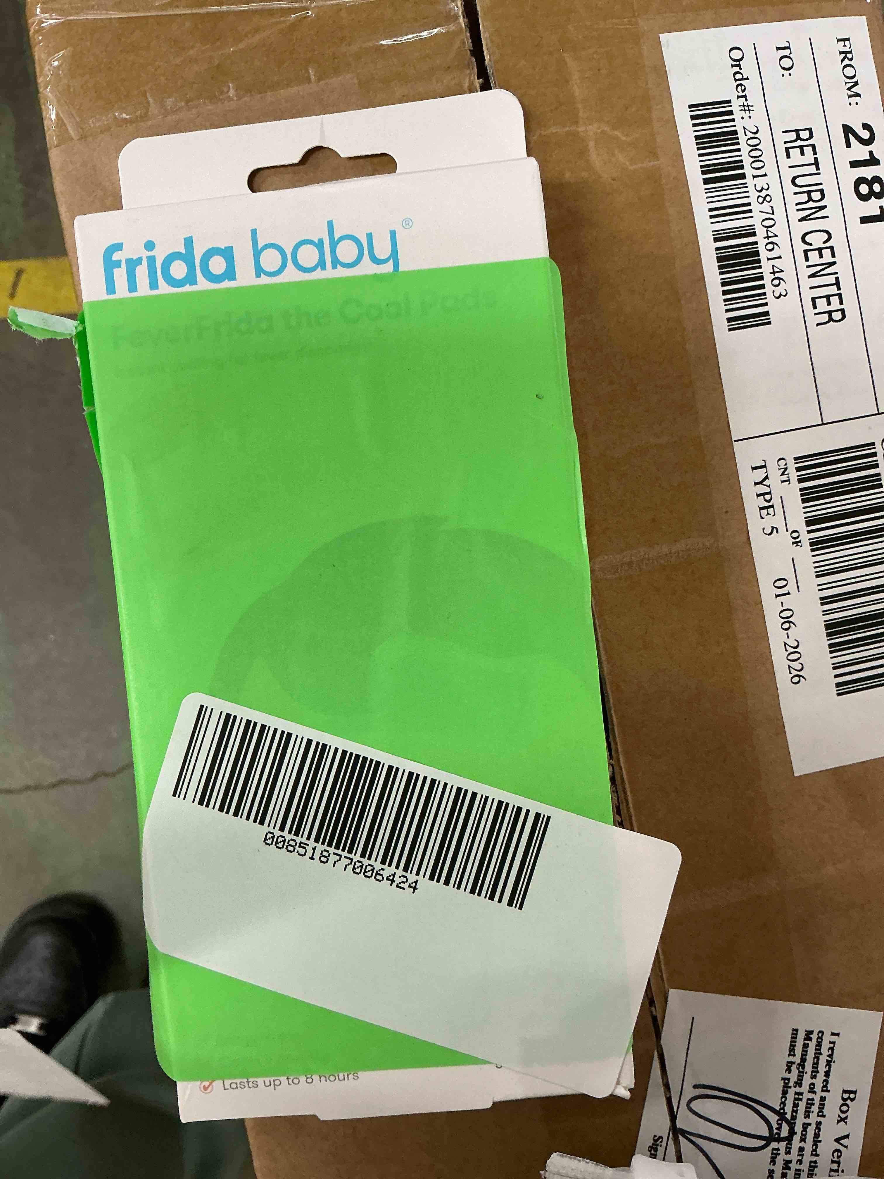 Condition photo showing New/Like New for Frida Baby FeverFrida Cool Pads