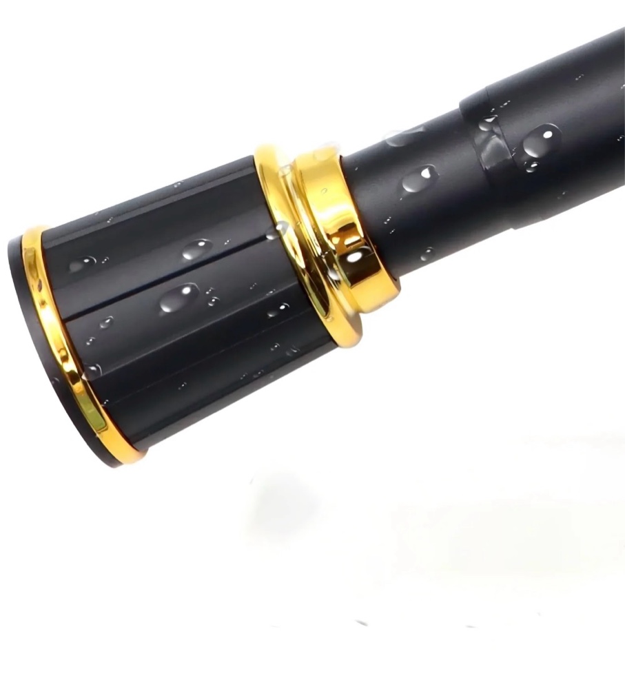 Condition photo showing As Is for Ktinnead Tension Shower Curtain Rod, 43 to 74 inch Adjustable Heavy Duty Shower Curtain Rods for Bathroom Closet Windows,Black