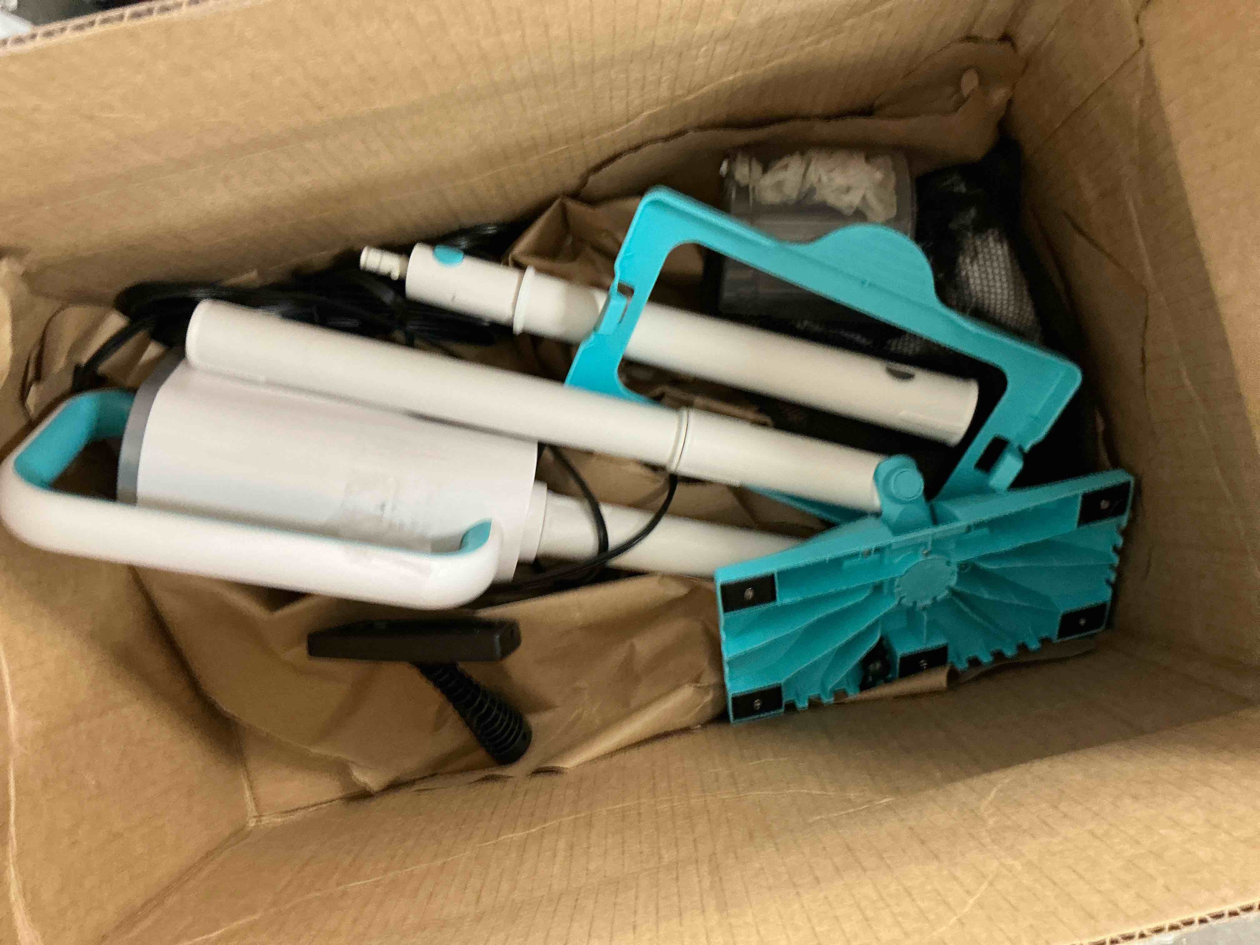 Condition photo showing Good Condition for INSE Steam Mop All-in-One Scrubbing and Sanitizing Detachable Floor Steamer 11 Accessories for Upholstery Carpet & Furniture Green