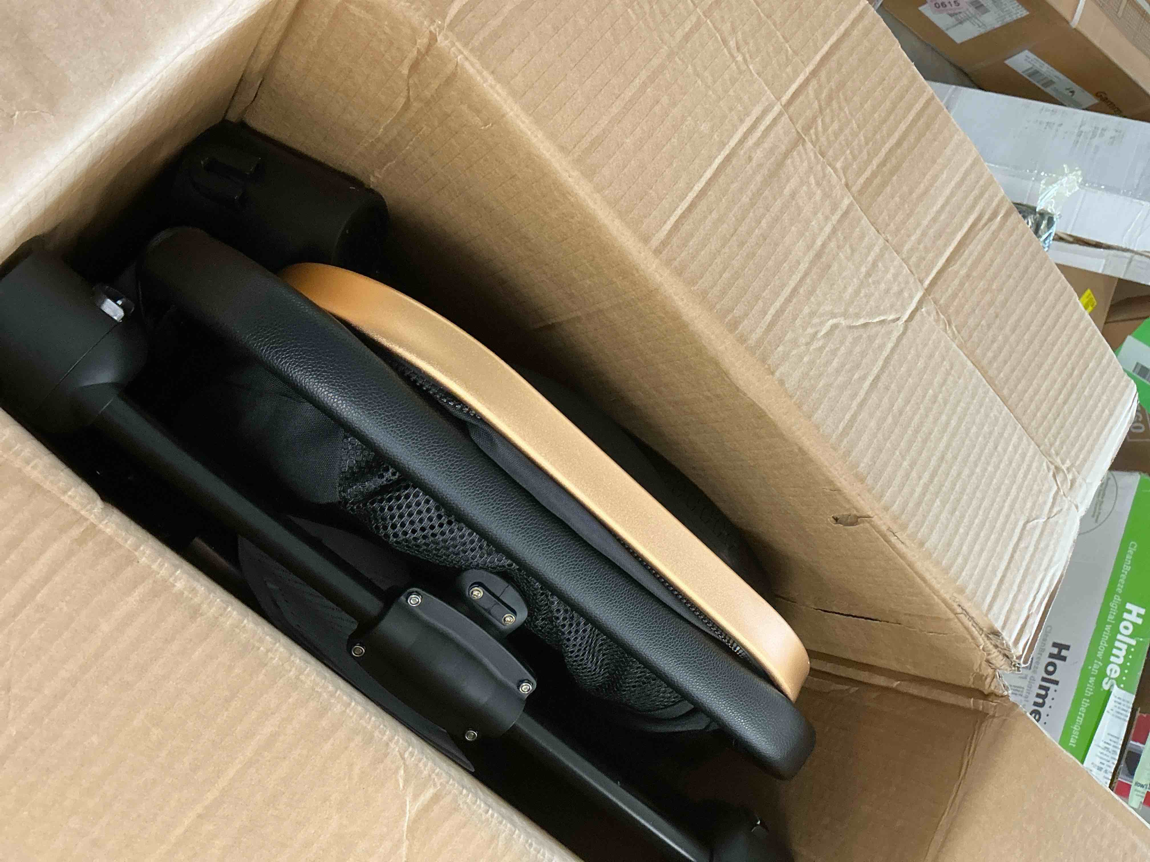 Condition photo showing Good Condition for Vomeast Baby Stroller, Foldable Aluminum Alloy Stroller with Reversible, Travel Stroller for Newborn Infant, Black