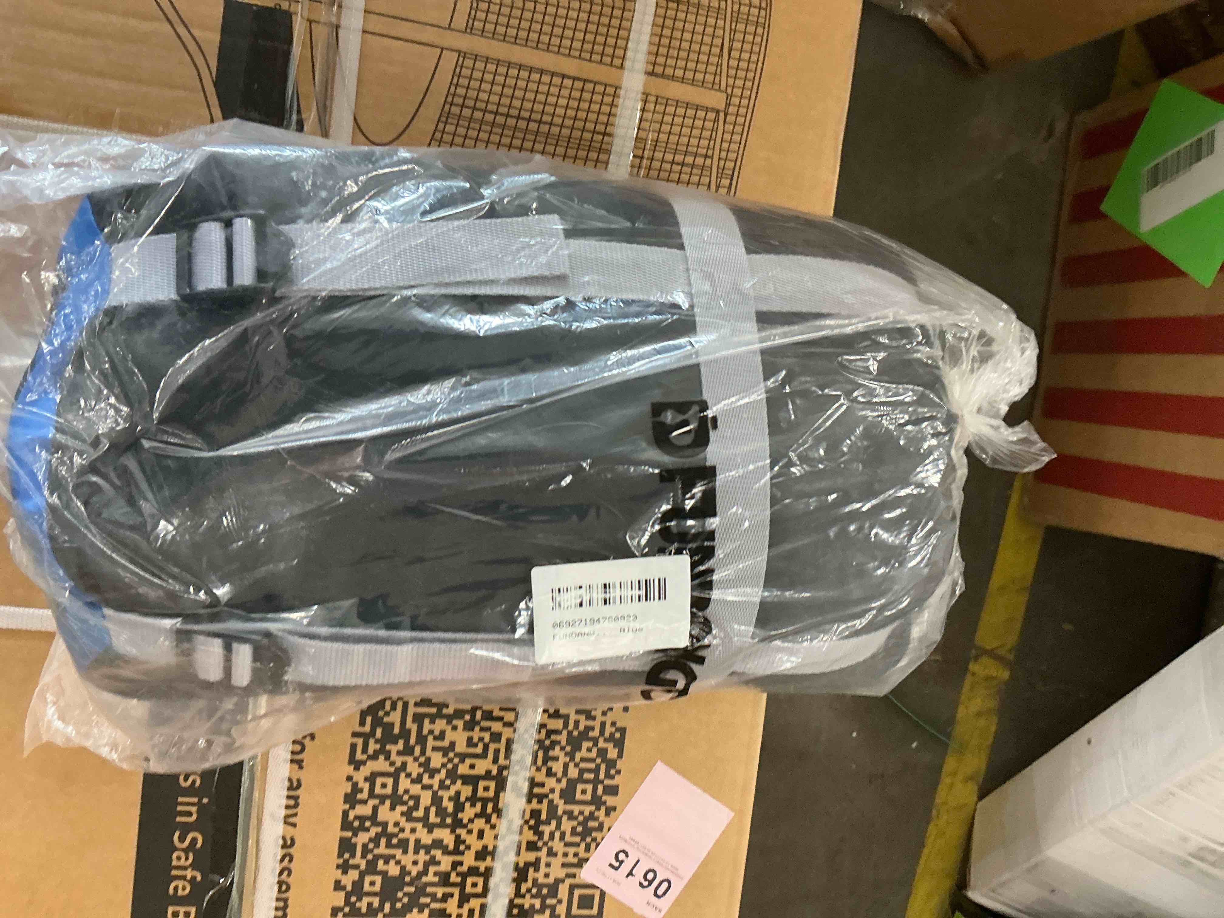 Condition photo showing New/Like New for FUNDANGO Compact Boys Camping Sleeping Bags for Adults 200cm*90cm Blue Waterproof  Sleeping Bags with Compression Sack Adult Camping Gear for Hiking, Backpacking, 39.2°F-62.6°F, 2.5lbs, Blue