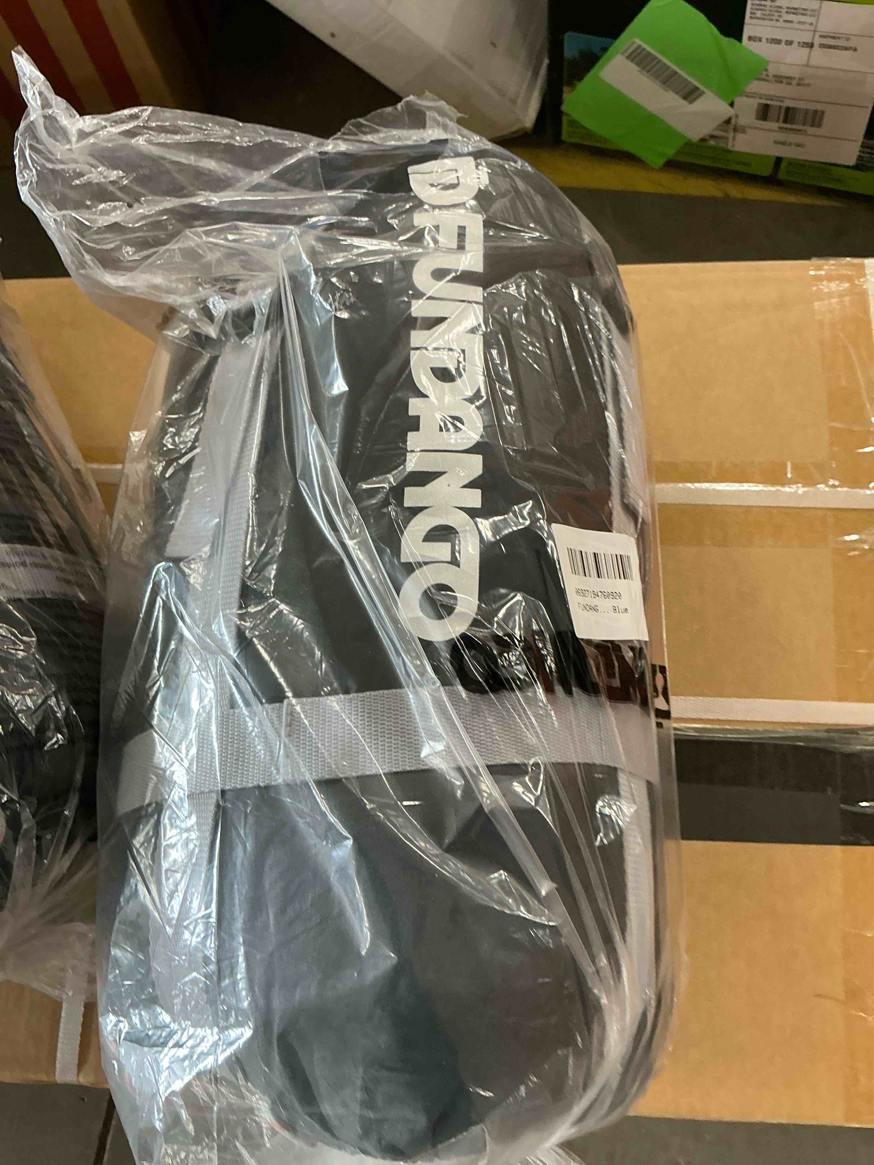 Condition photo showing New/Like New for FUNDANGO Compact Boys Camping Sleeping Bags for Adults 200cm*90cm Blue Waterproof  Sleeping Bags with Compression Sack Adult Camping Gear for Hiking, Backpacking, 39.2°F-62.6°F, 2.5lbs, Blue