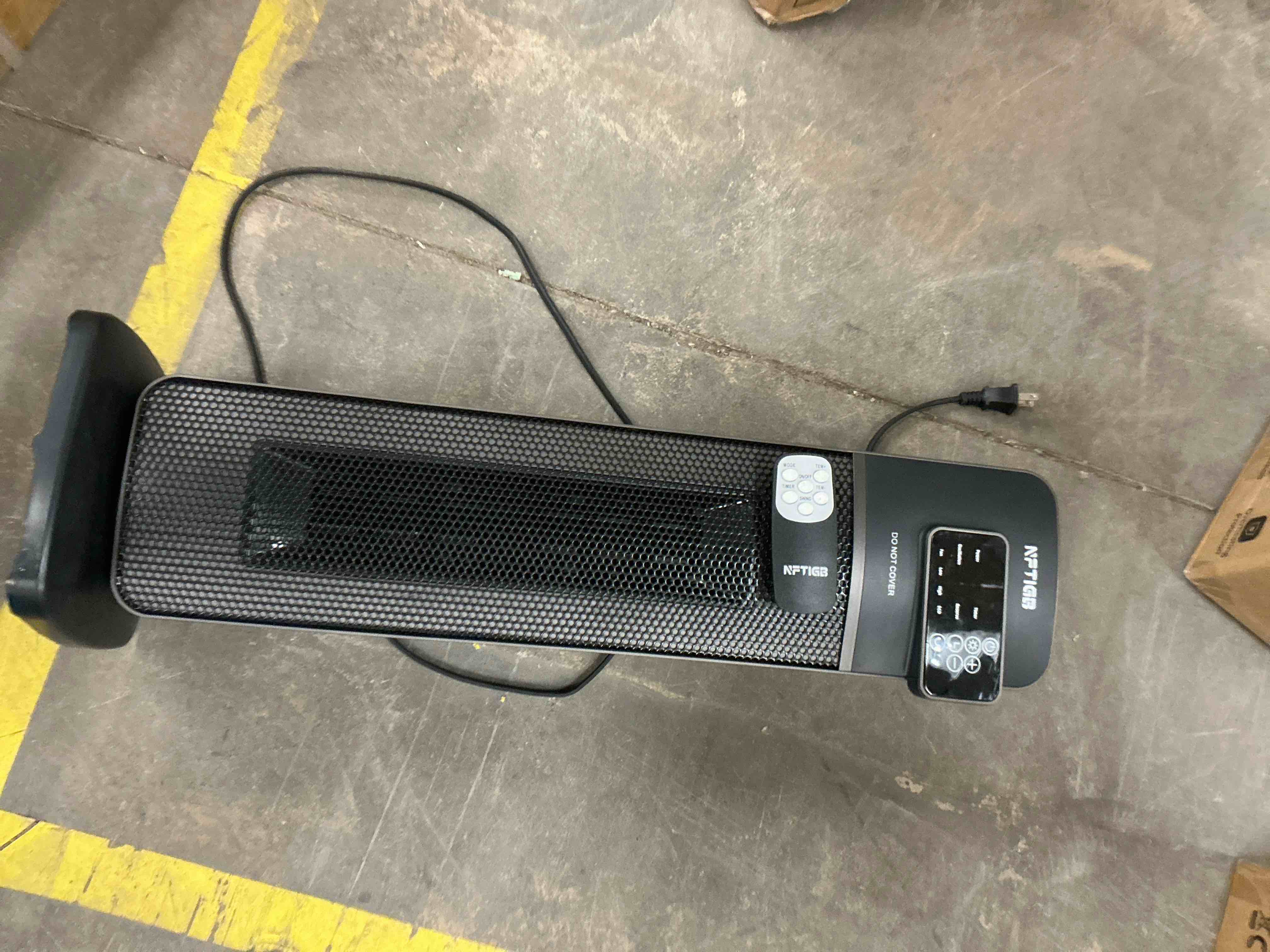 Condition photo showing Good Condition for NFTIGB 24" Tower Heater, 1500W PTC Ceramic Electric Space Heater with Digital Thermostat, Remote, 70° Oscillation, ECO Mode and Safety Tip-Over Protection, Gray