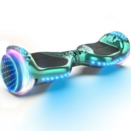 Electric Hoverboard with New Version Bluetooth Hover Board Chrome and Design Color Self-Balance Electric Scooter