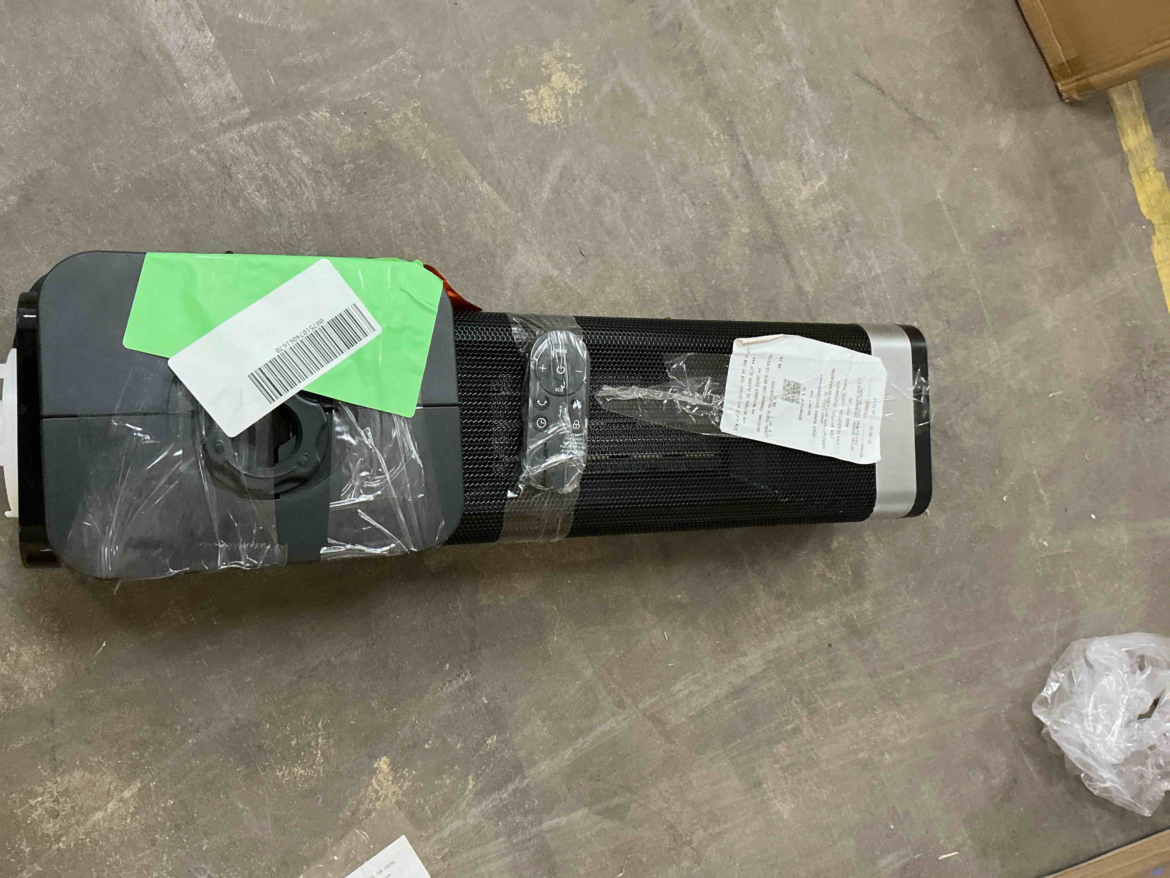 Condition photo showing Good Condition for JIOABL Portable Space Heater with Remote, Thermostat, Overheating Protection for Indoor Use, Black