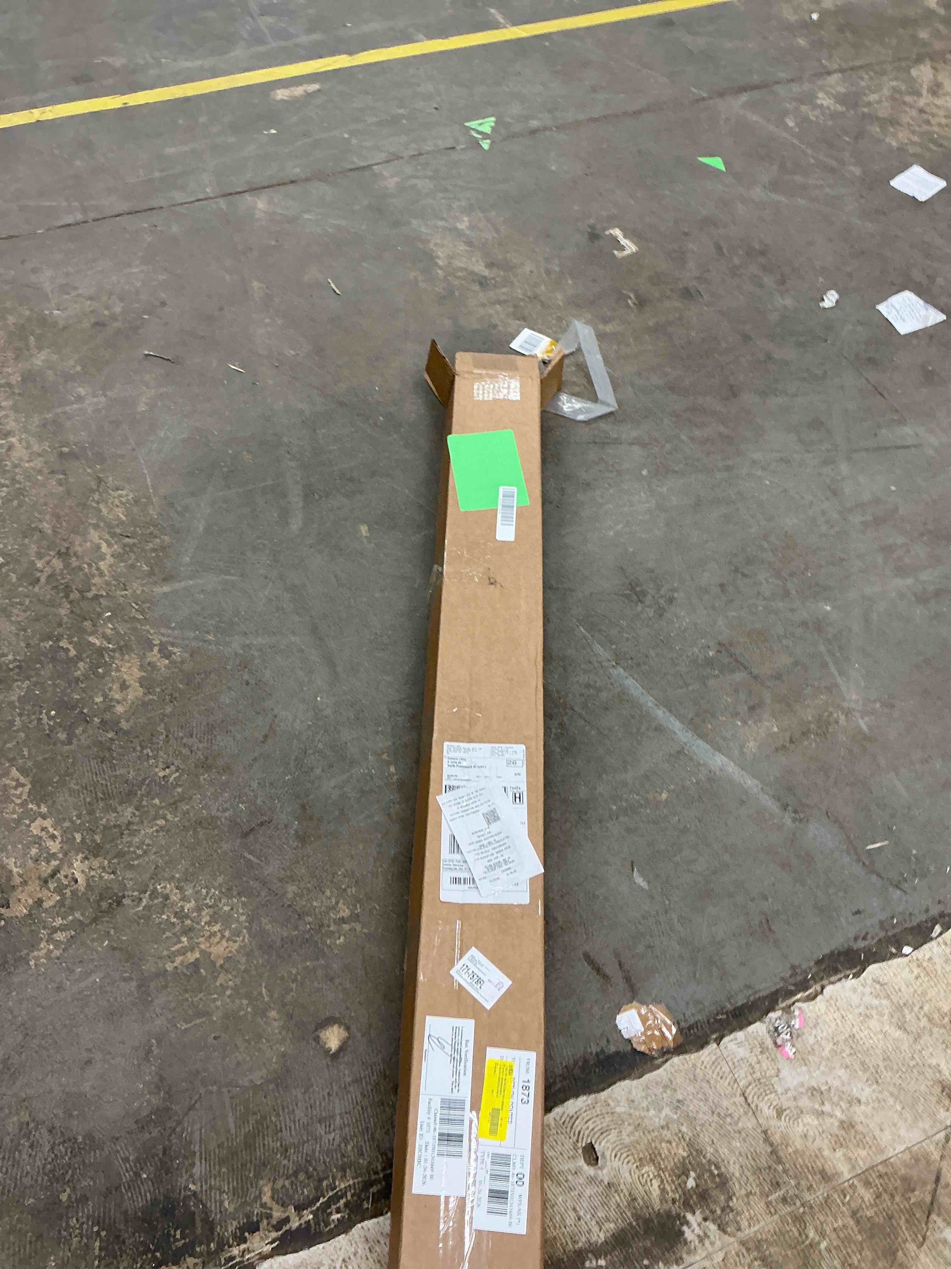 Condition photo showing Good Condition for Graber Spring Window Fashions Oval Spring Tension Curtain Rod 48 to 84-Inch Adjustable Width  White