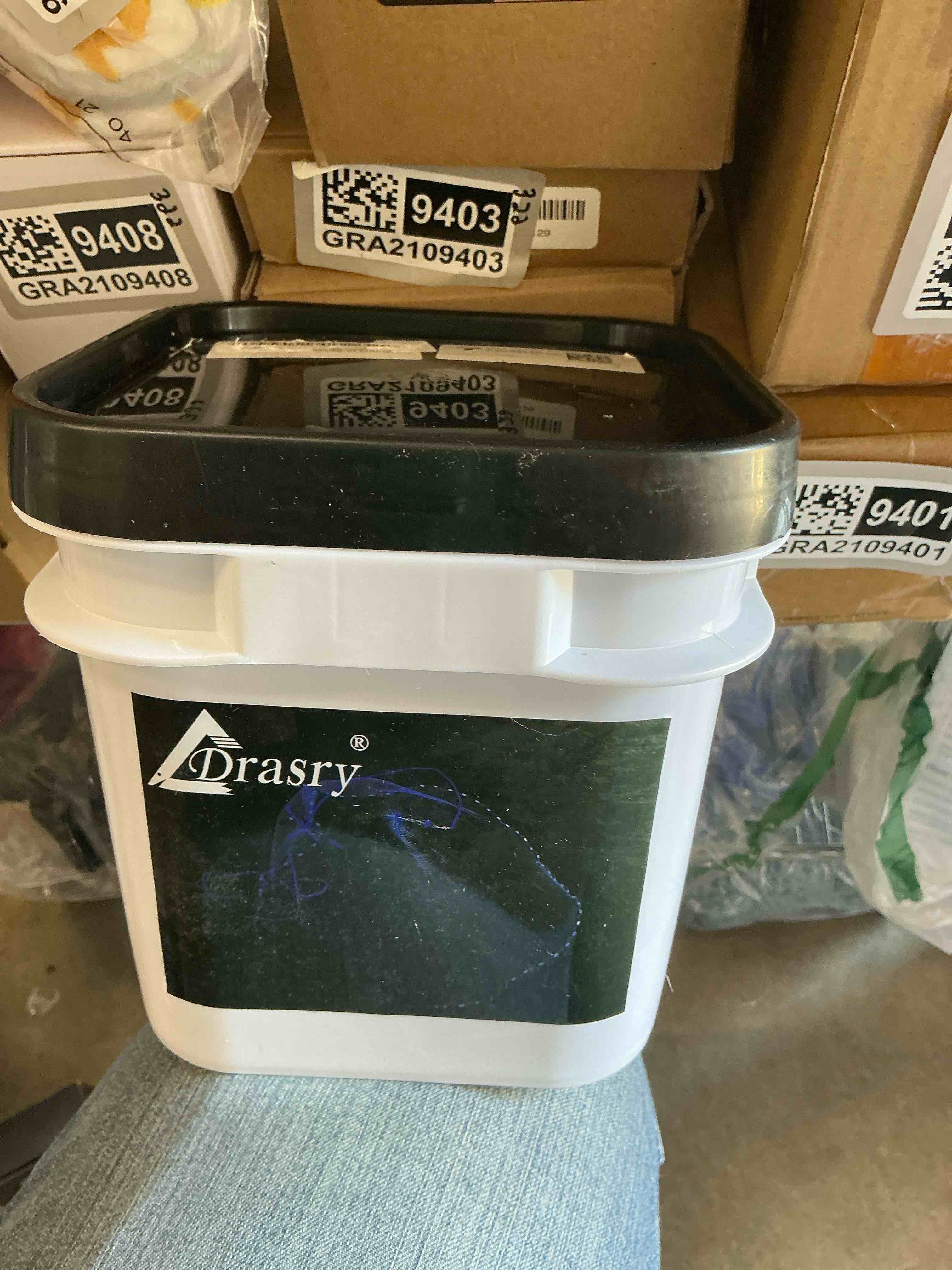 Condition photo showing Good Condition for Drasry Saltwater Fishing Cast Net 3/8 and 1/4 Mesh with Heavy Duty Gray Sinker American Monofilament Fish Throw Net for Bait Trap 3FT 4FT 5FT 6FT 7FT 8FT 9FT Radius